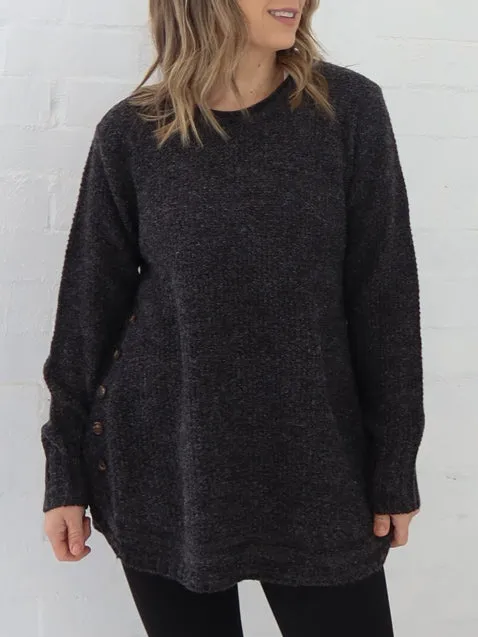 Clark Knit - Charcoal Street Comfort Cold Daywear