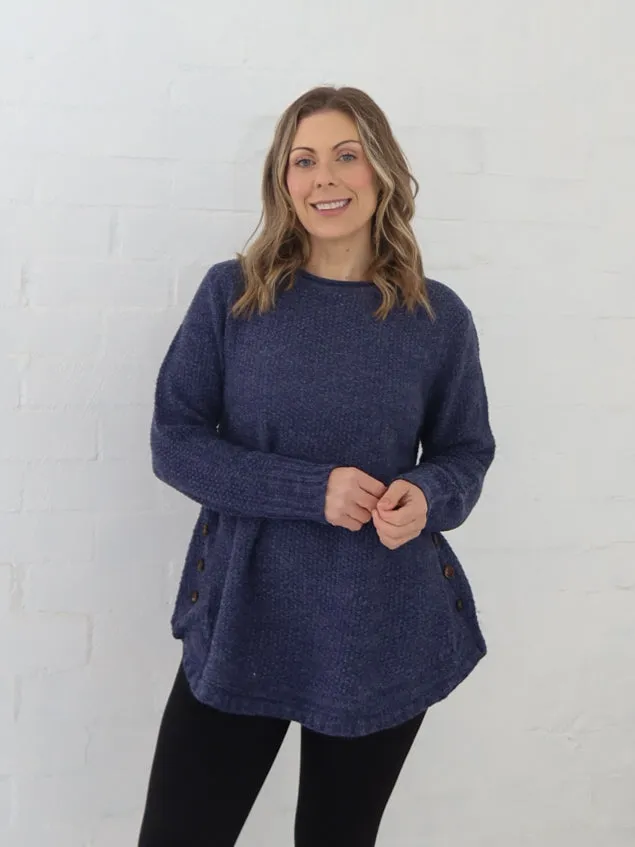 Clark Knit - Navy Autumn favorite