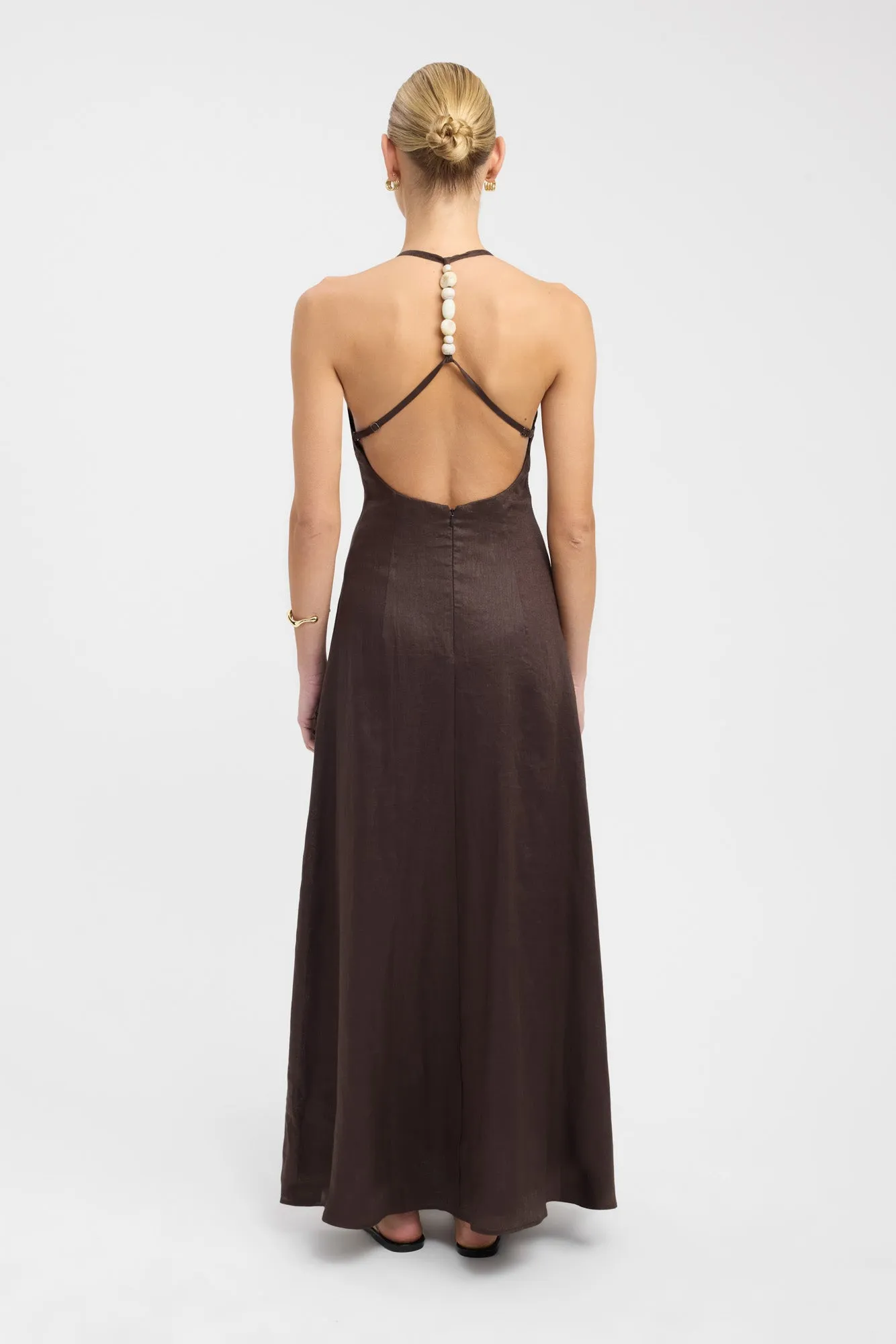 Smart Layer Wear Comfy Fit Wear Tahiti Bead Maxi Dress