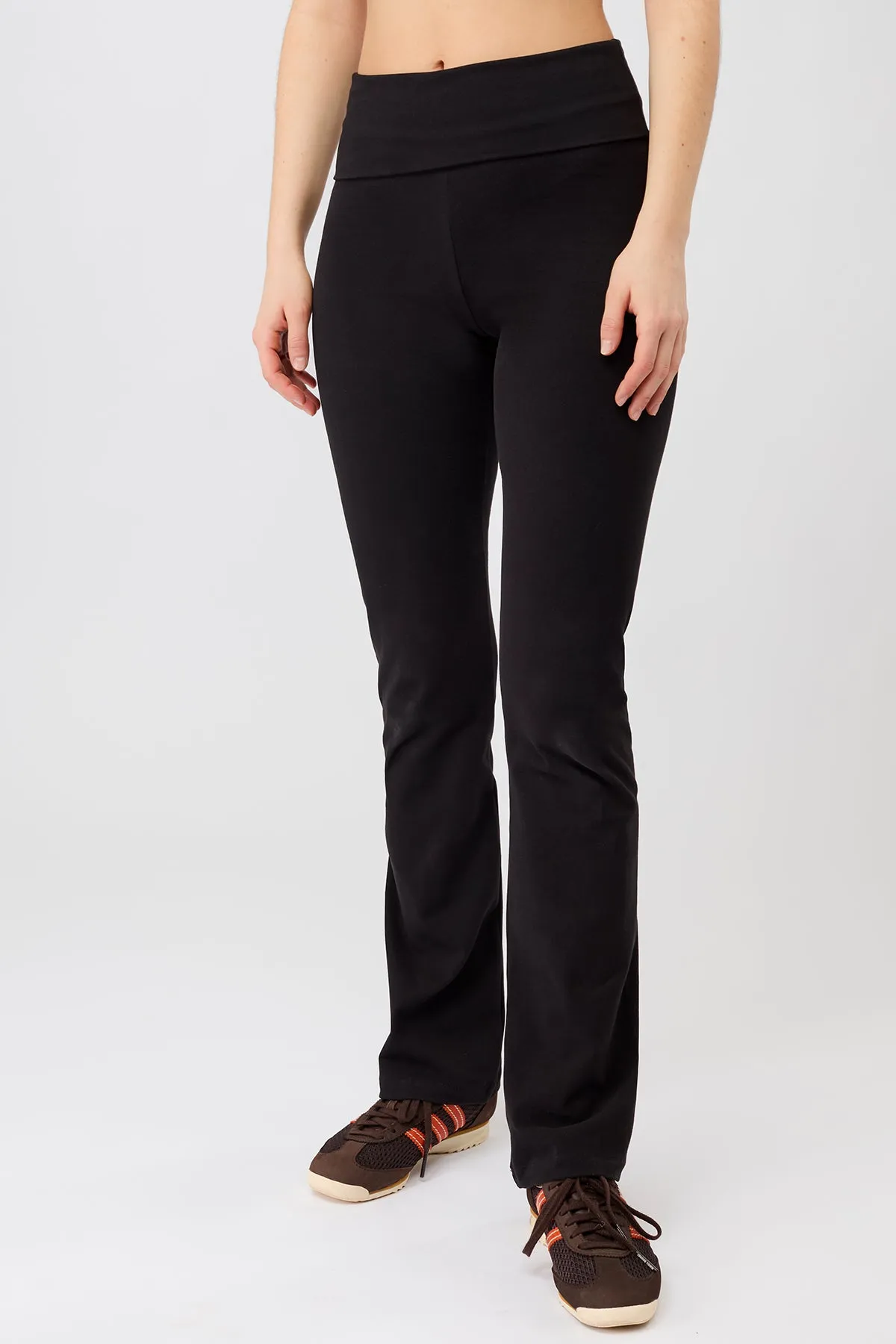 Classic Rolldown - Black, GOTS For Kids Non See Layered Overlay Design