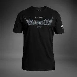 Men's UFC Unrivaled by Venum Black Michael Chandler T-Shirt Timeless Top Comfort Fit