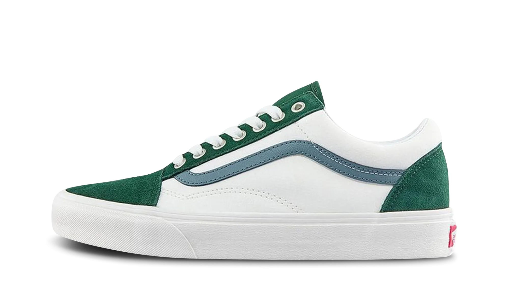 Old Skool "Varsity Canvas - Green" evening run