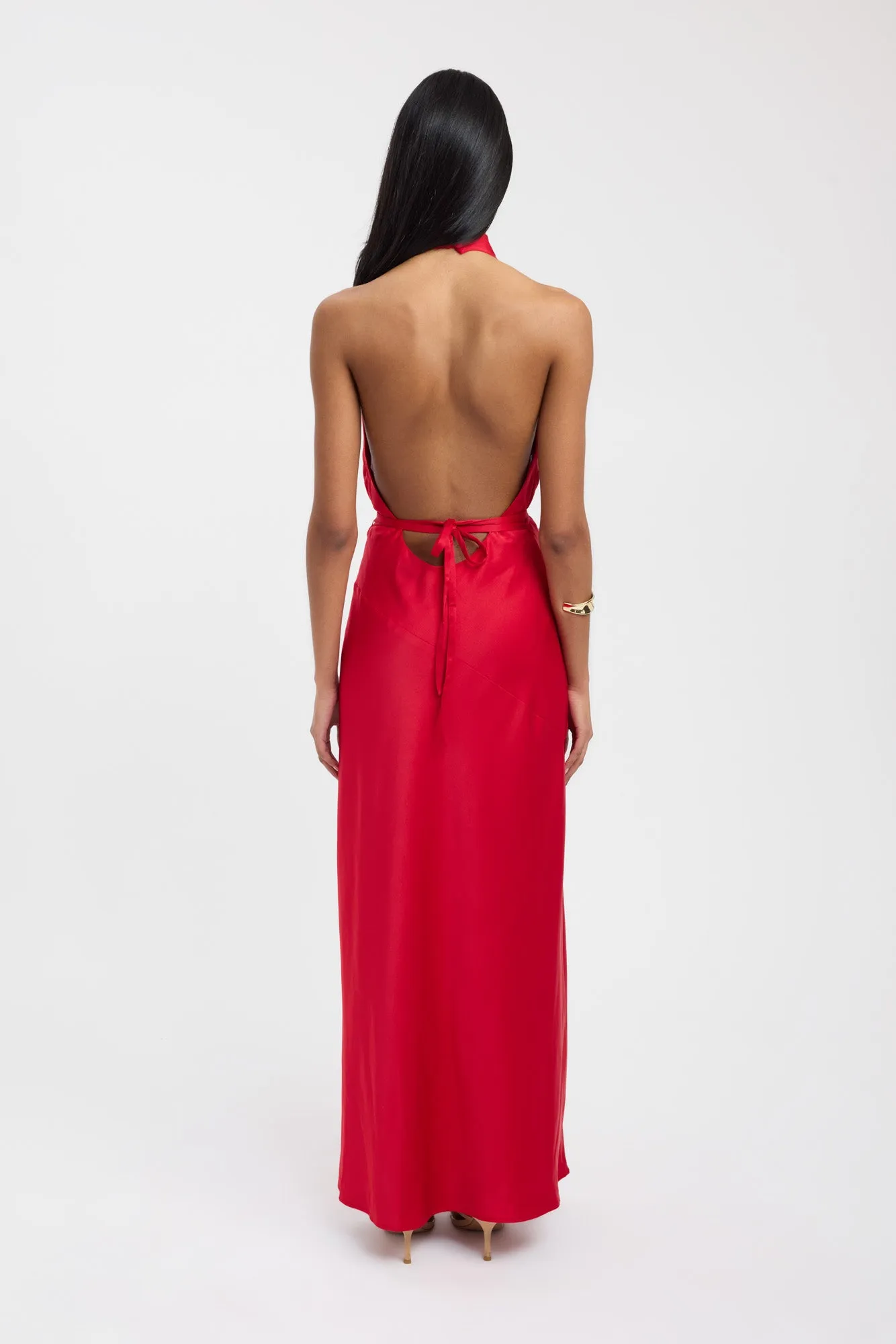 Palermo Halter Maxi Dress Flattering Look