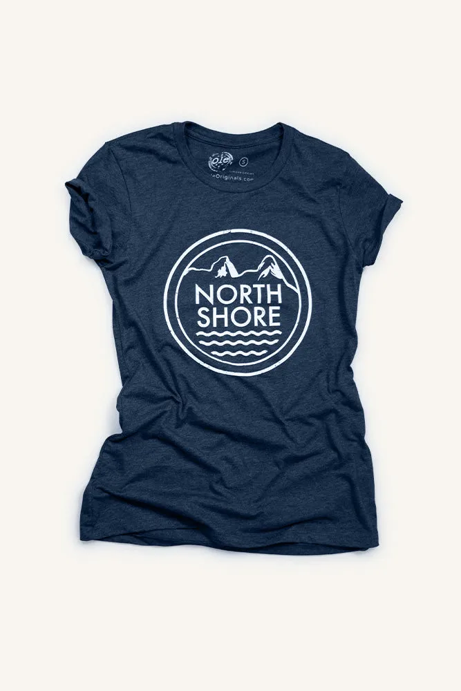 Essential Style Wear Comfy Waistband North Shore Rescue T-shirt (Womens)