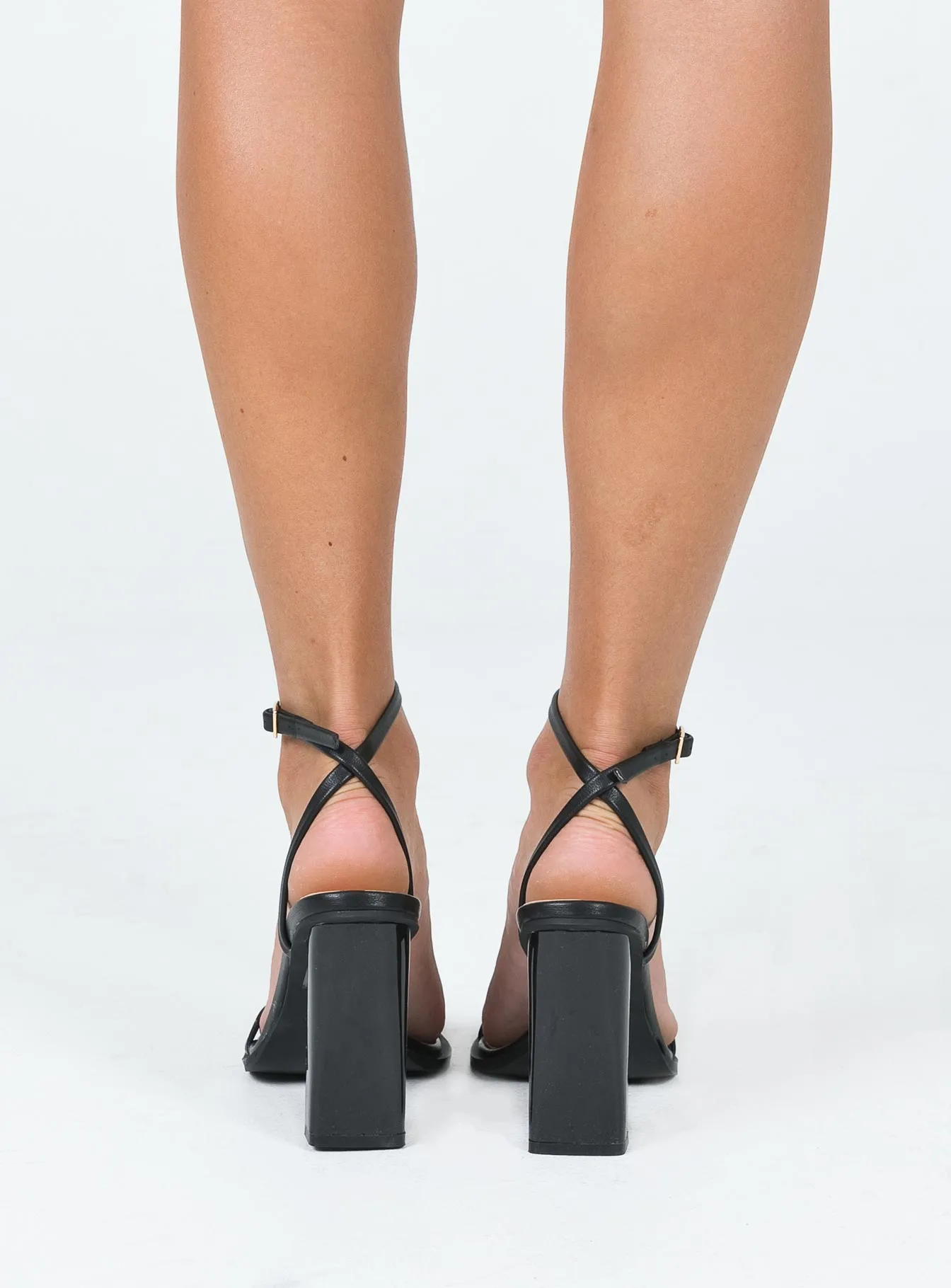 Rico Heels Black Cool Finish