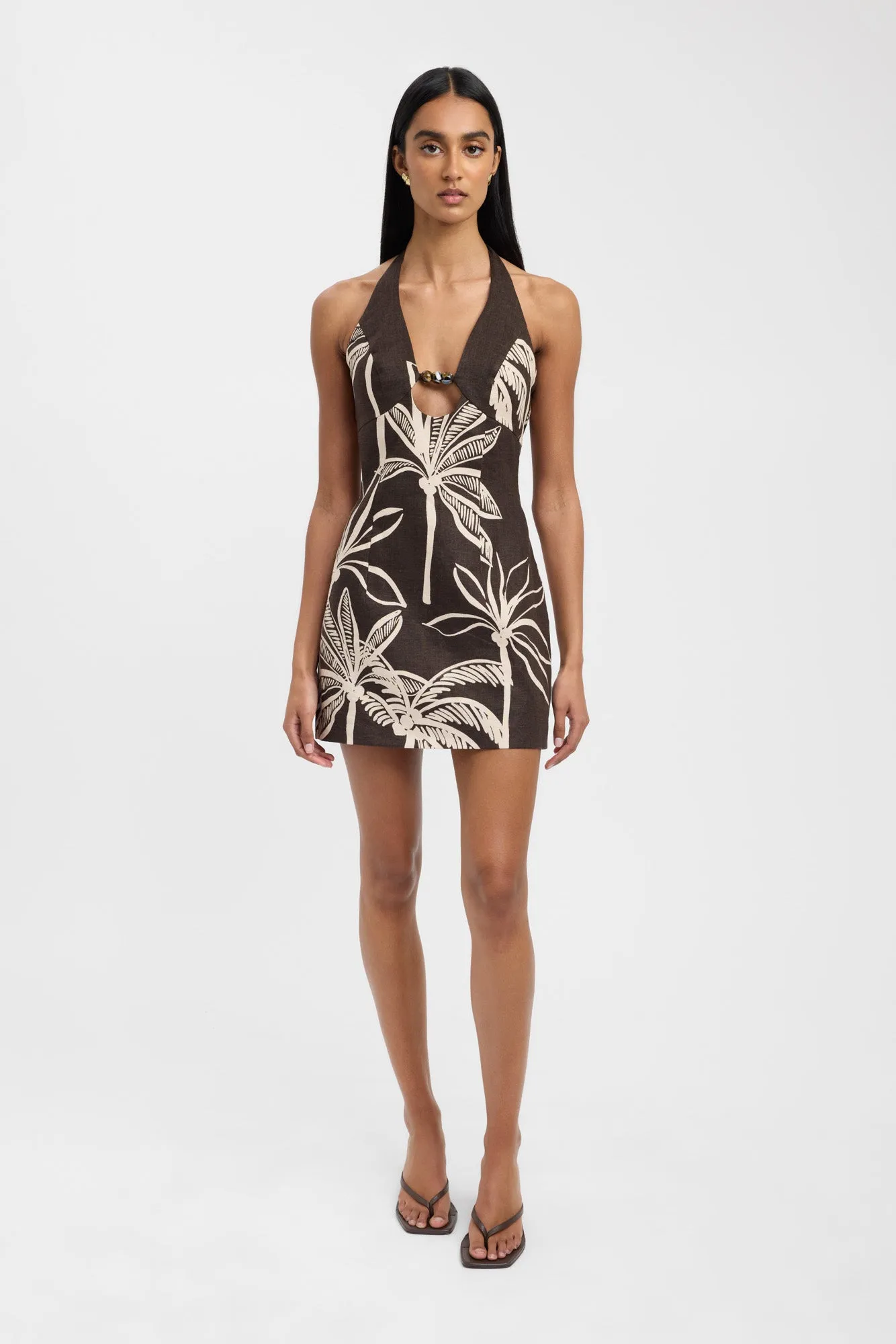 Work Ready Versatile-Style Palm Springs Bead Mini Dress