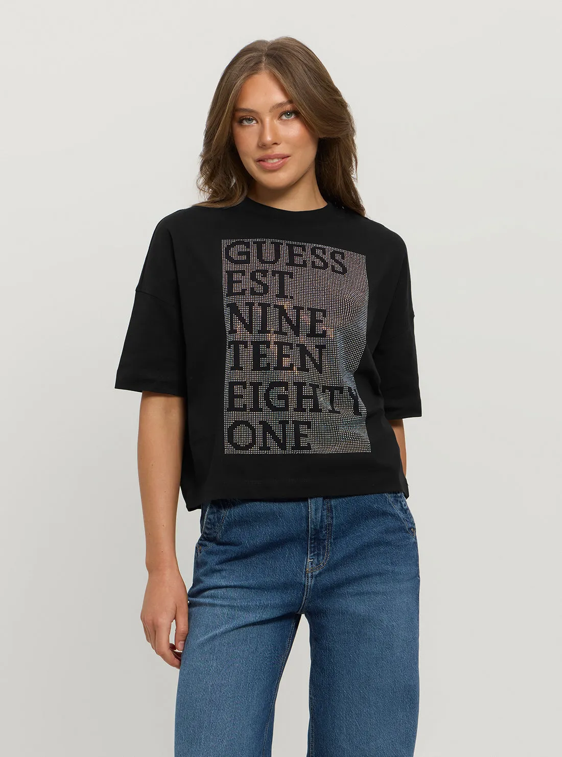 Eco Black Shiny Box T-Shirt Modern innovation