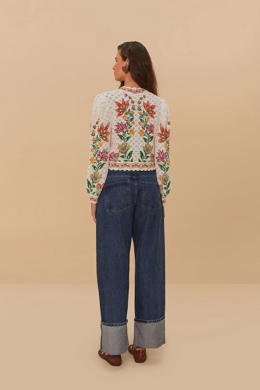 Breathable layers Denim Low Waist Wide Pants