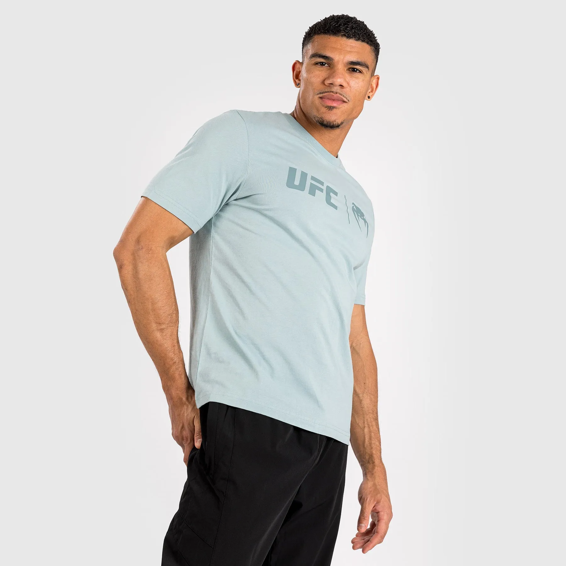 UFC Venum Classic T-Shirt - Ocean Blue Airflow Ventilation Comfy Wear Fit