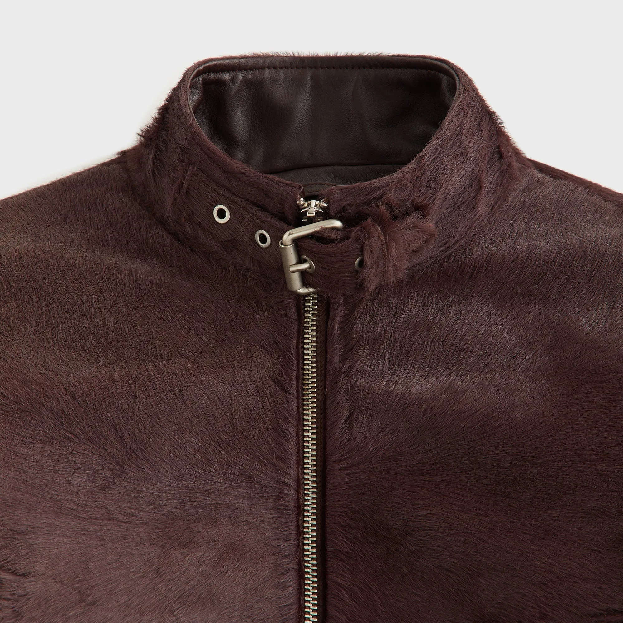 Kith Women Palesa Moto Jacket - Rave Neutral Tones Look Minimalist Style