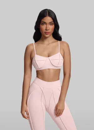 Contour Stitch Bralette Shock Absorption Zones Easy adjustment