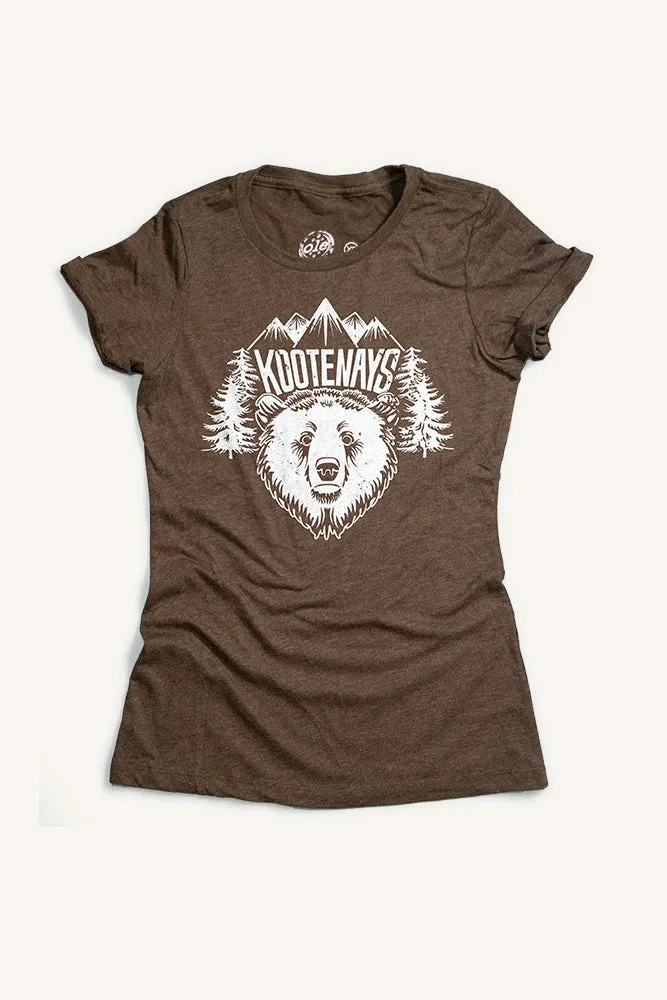 Kootenays Bear T-shirt (Womens) Weekend Fashion