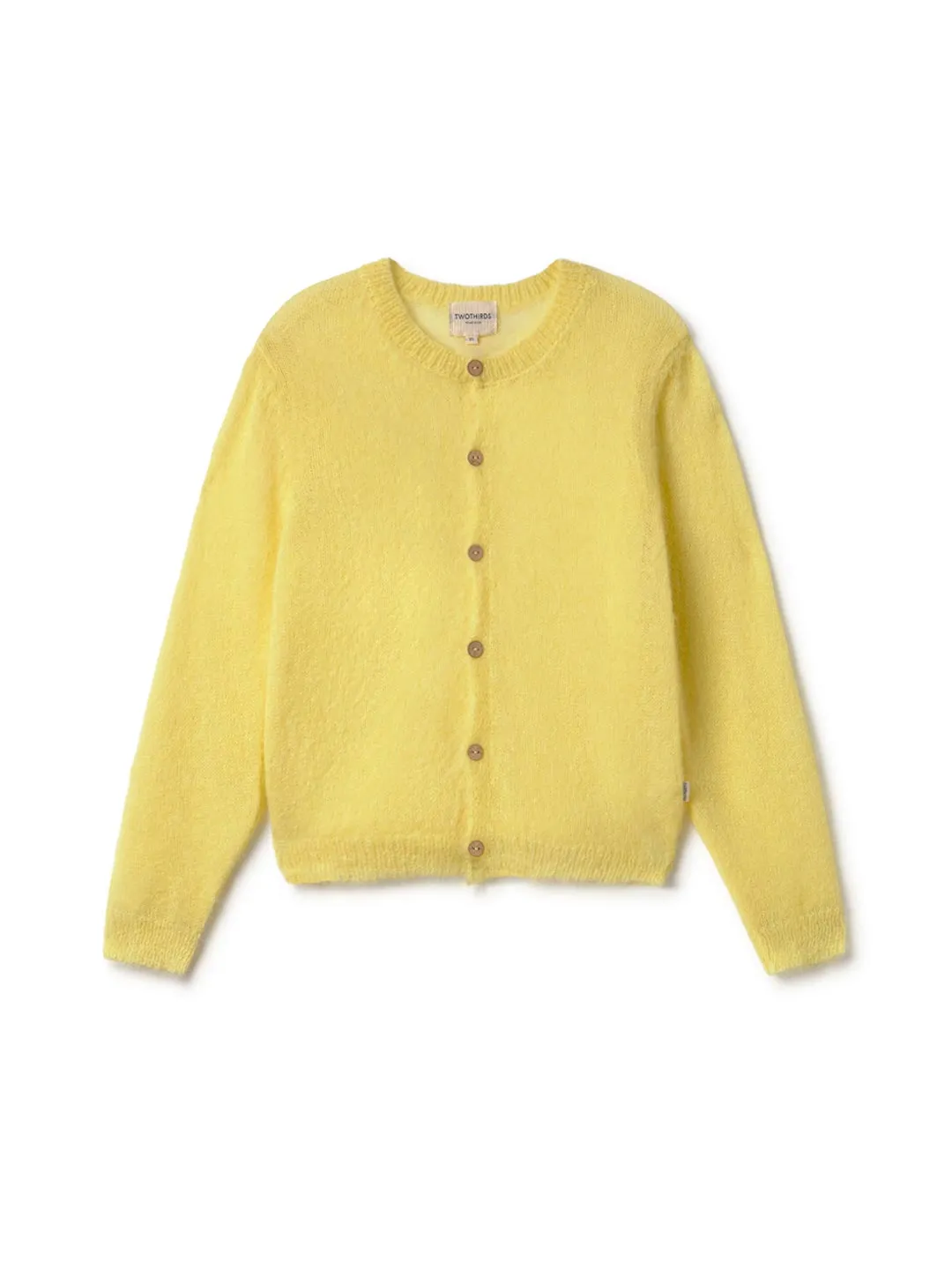 Cregane - Acid Yellow Work From Home Ribbed Hem Detail