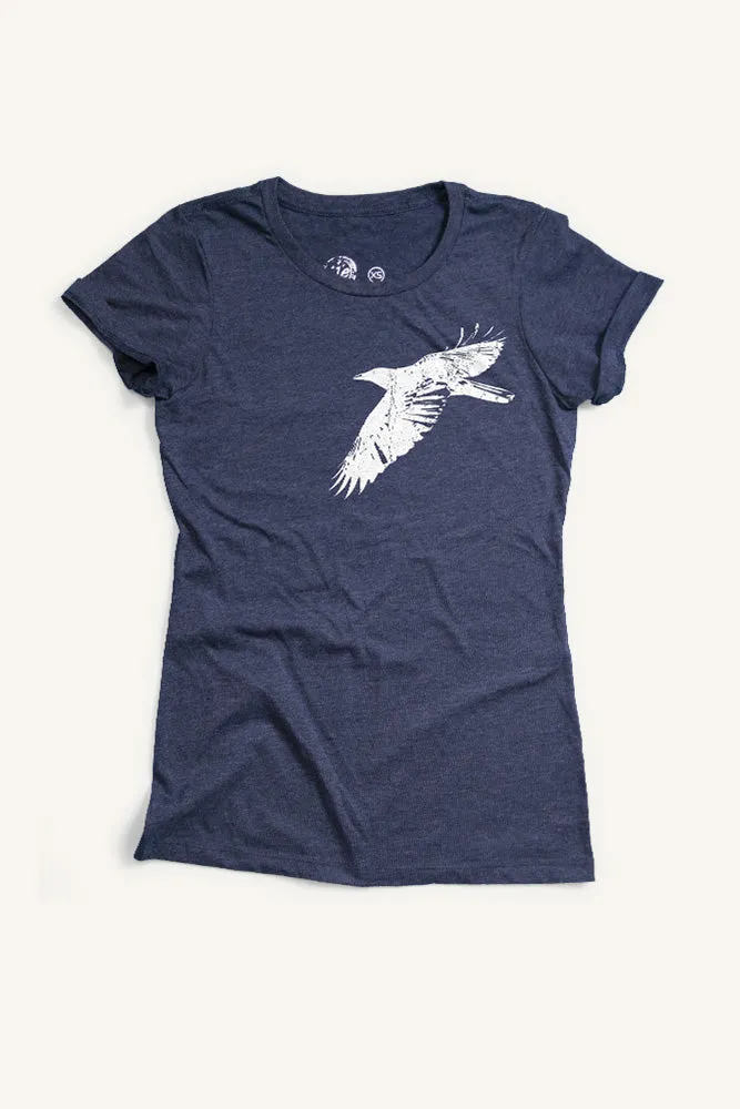 Slim Style Crow T-shirt (Womens)