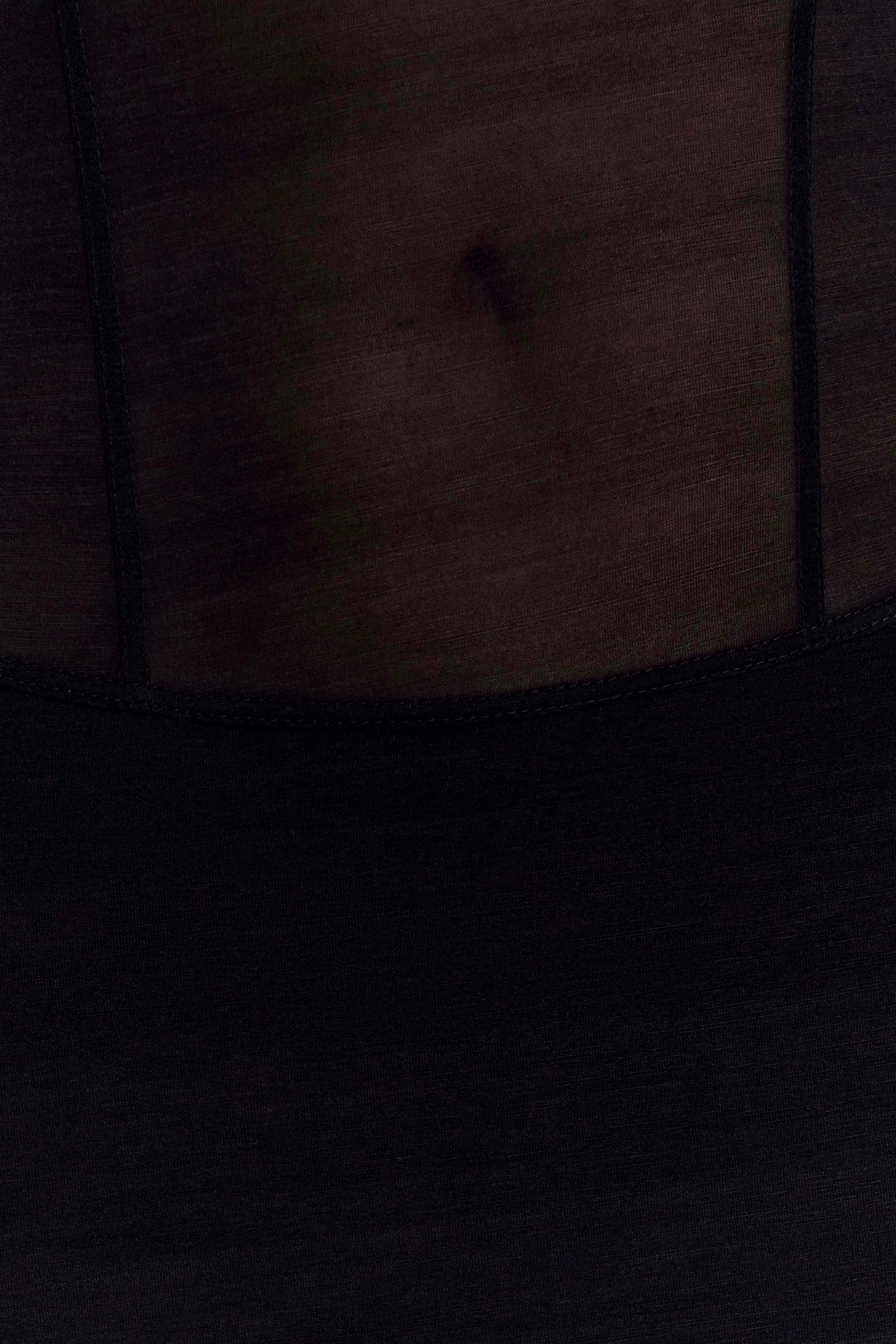 Form Focus Perfectly Crafted Maryk Mesh Mini Dress - Black