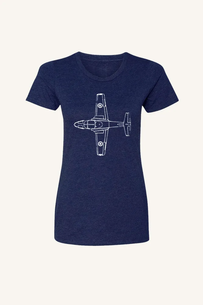 hiking clothes Relaxed Design Canadian Snowbird T-shirt (Womens)