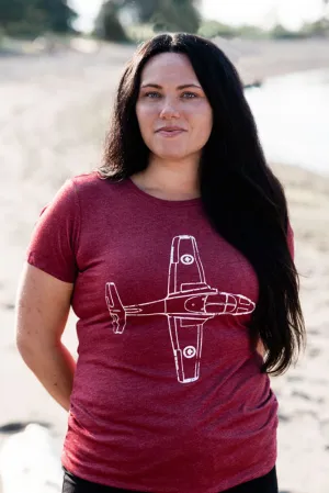 Canadian Snowbird T-shirt (Womens) Ultimate Fit