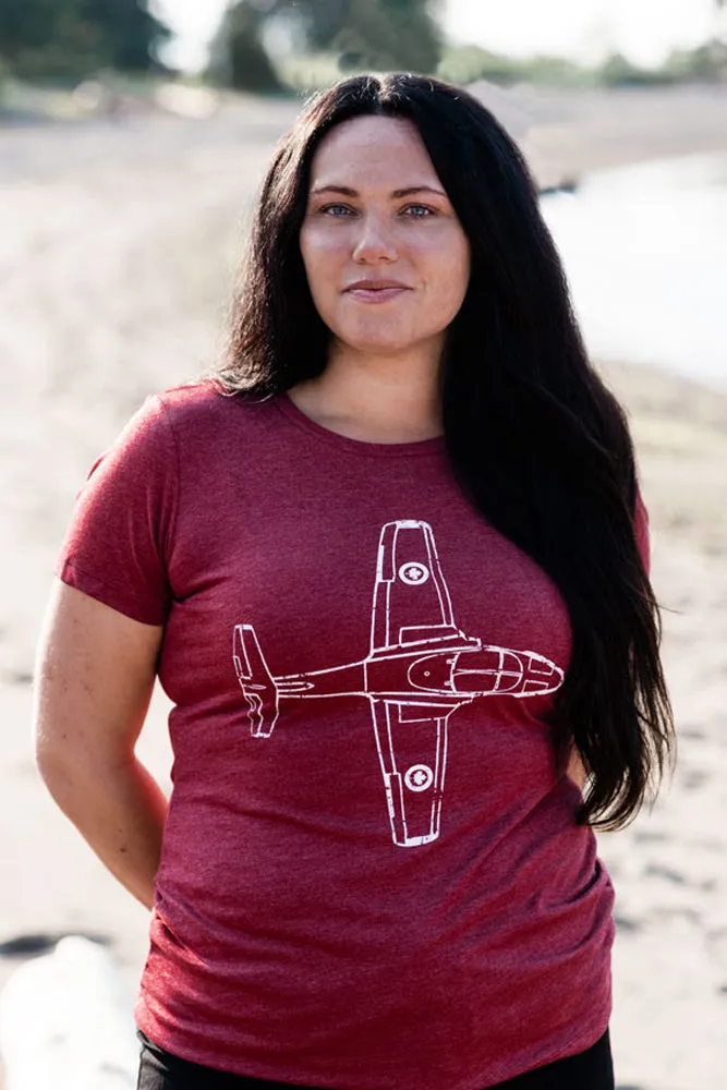 Canadian Snowbird T-shirt (Womens) Ultimate Fit