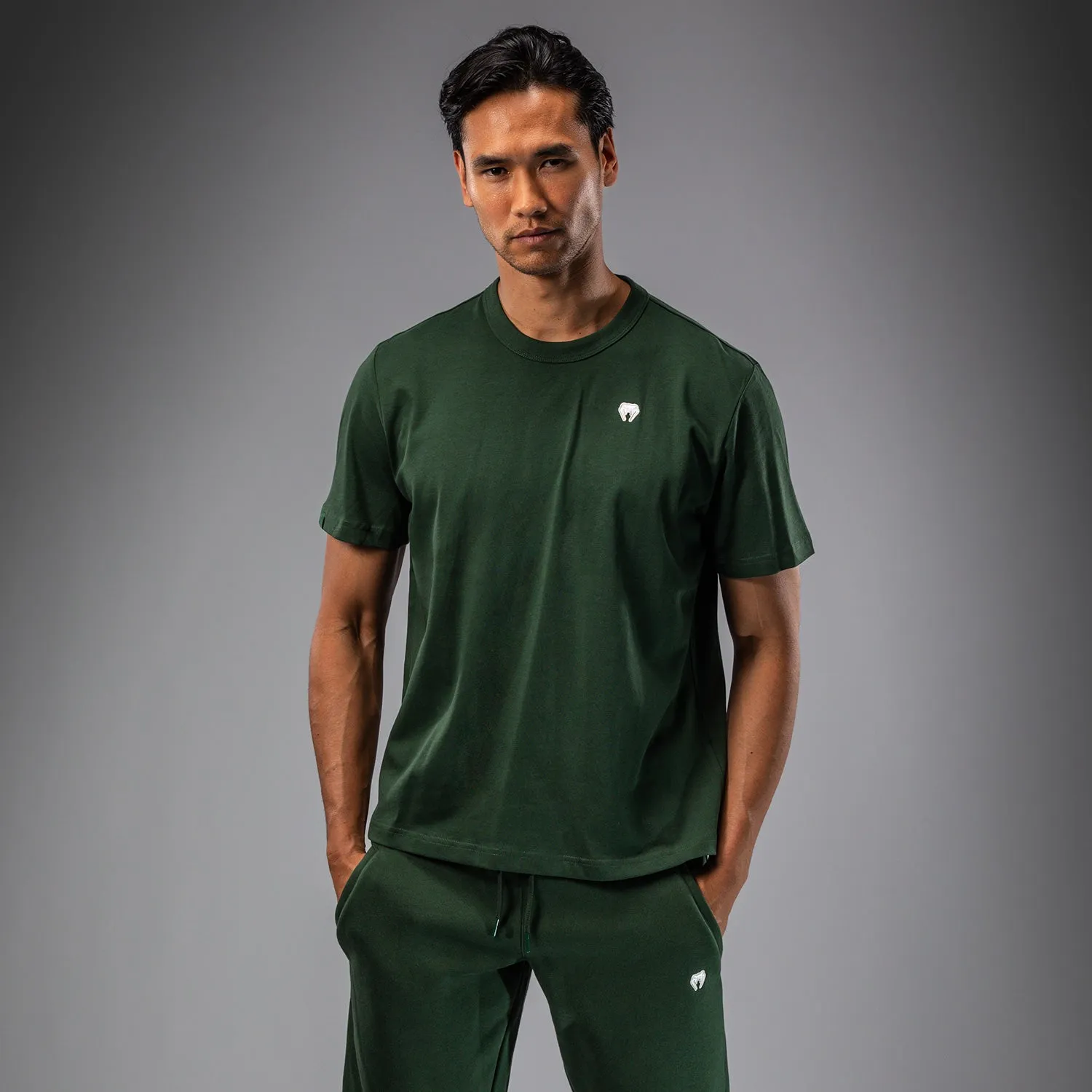 Venum Silent Power T-Shirt - Forest Green Durable Wear Cozy Comfort Design