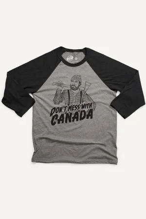 Modern Fit Don't Mess With Baseball Shirt (Unisex)