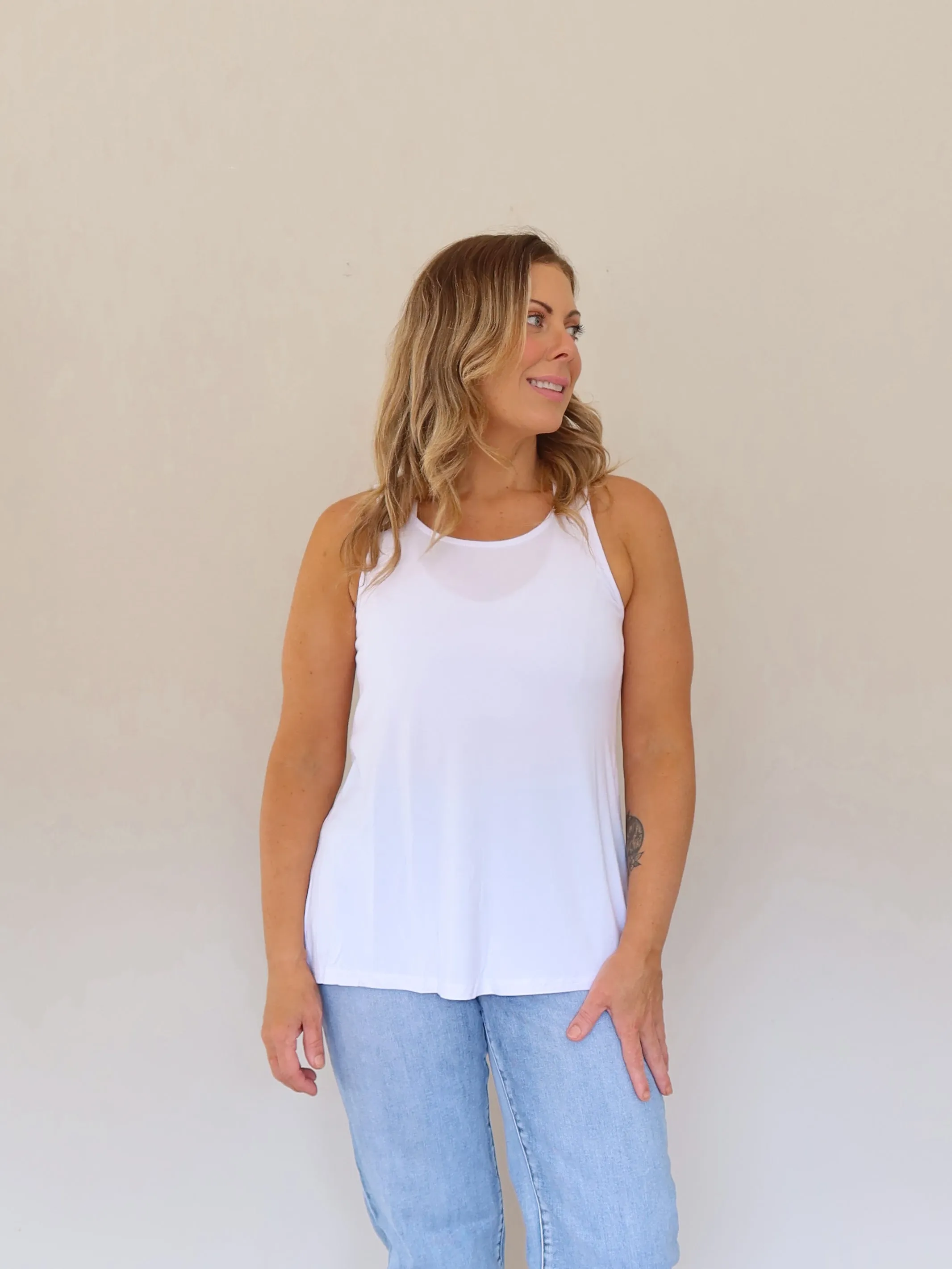 Tess Tank high - speed movement Sustainable Manufacturing