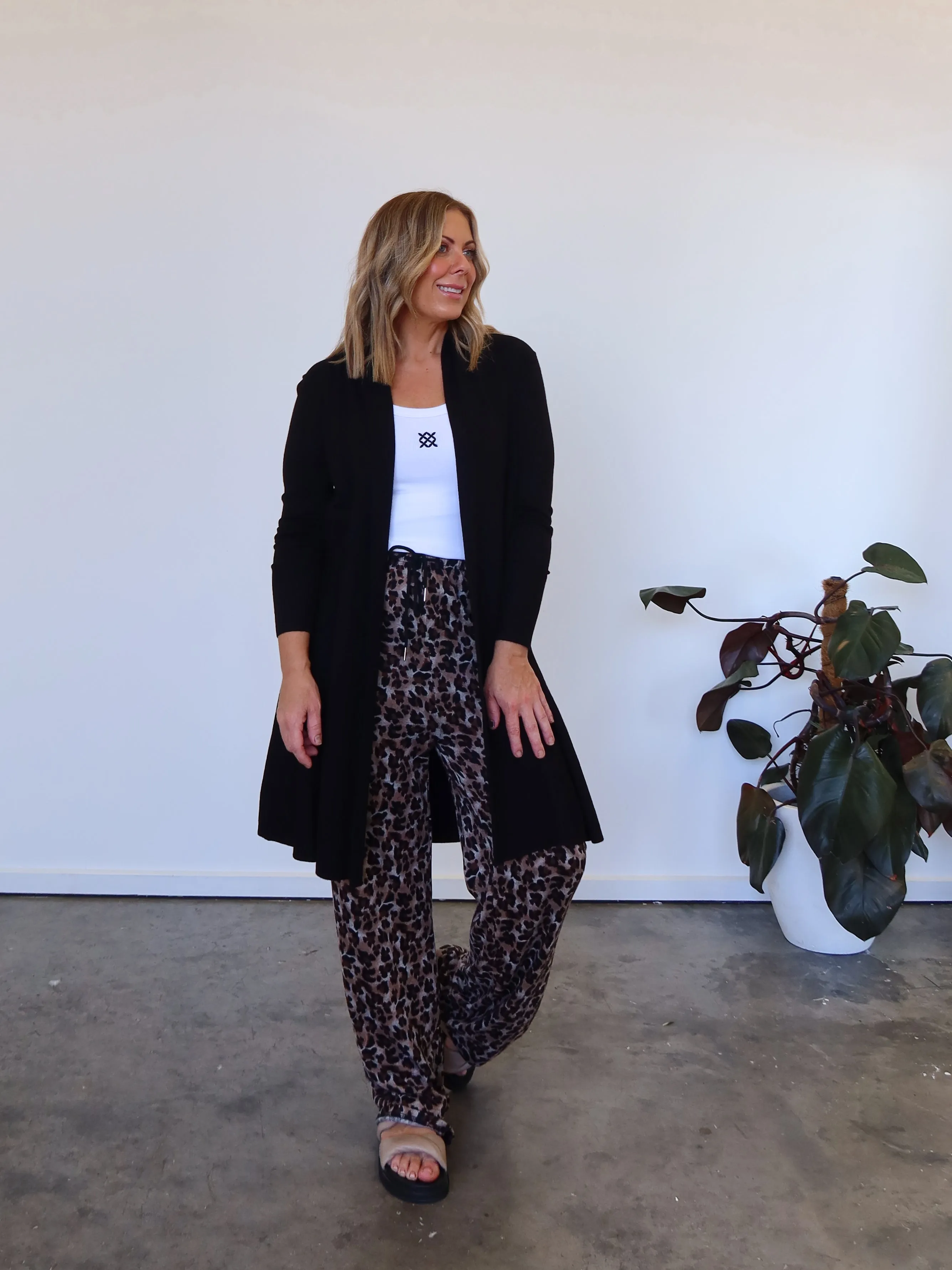 UVProtective Layer Rowan Cardigan - Black