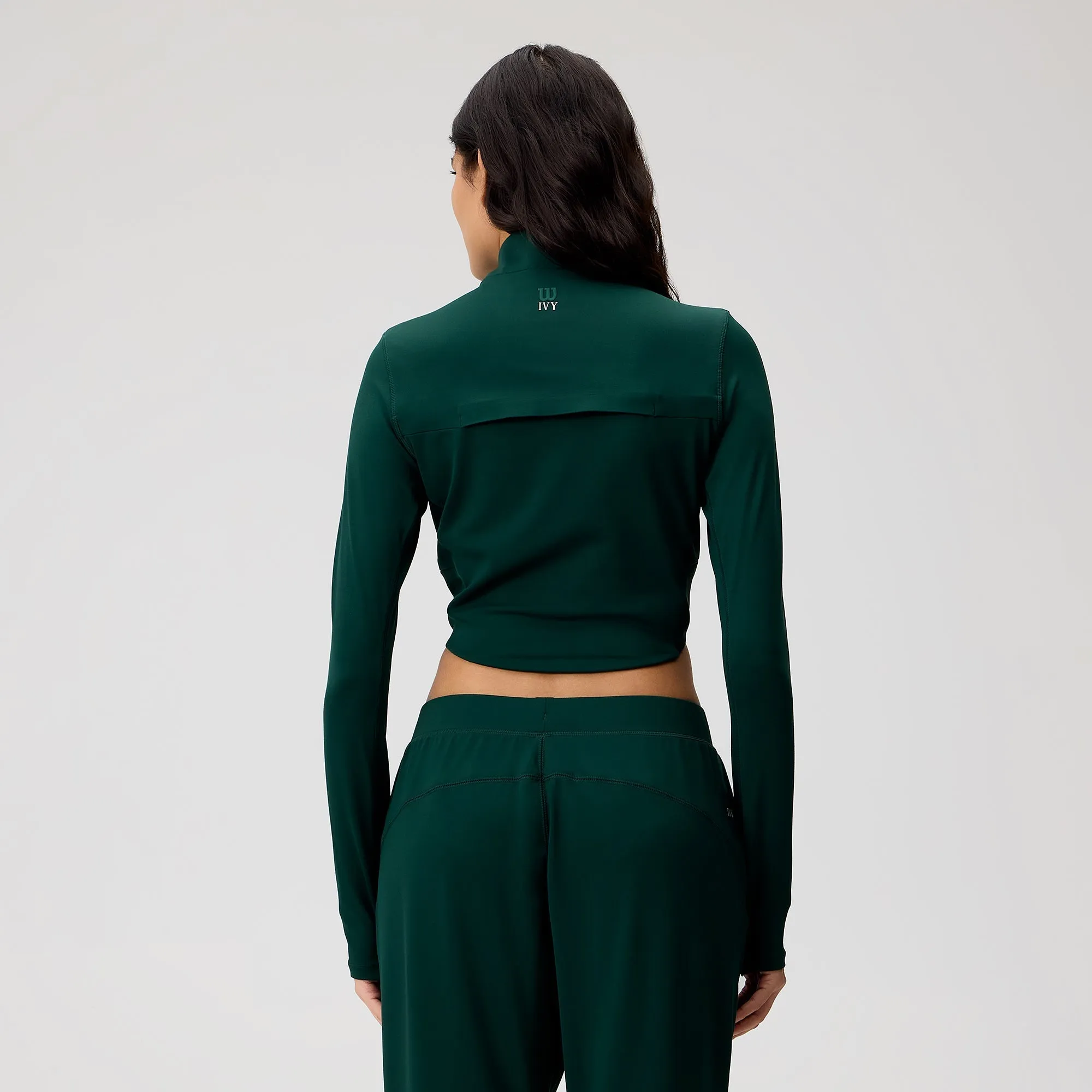 Kith Ivy for Wilson Women's Court 1 Jacket 2.0 - Ivy Green Quick Release Buckles Windproof Construction