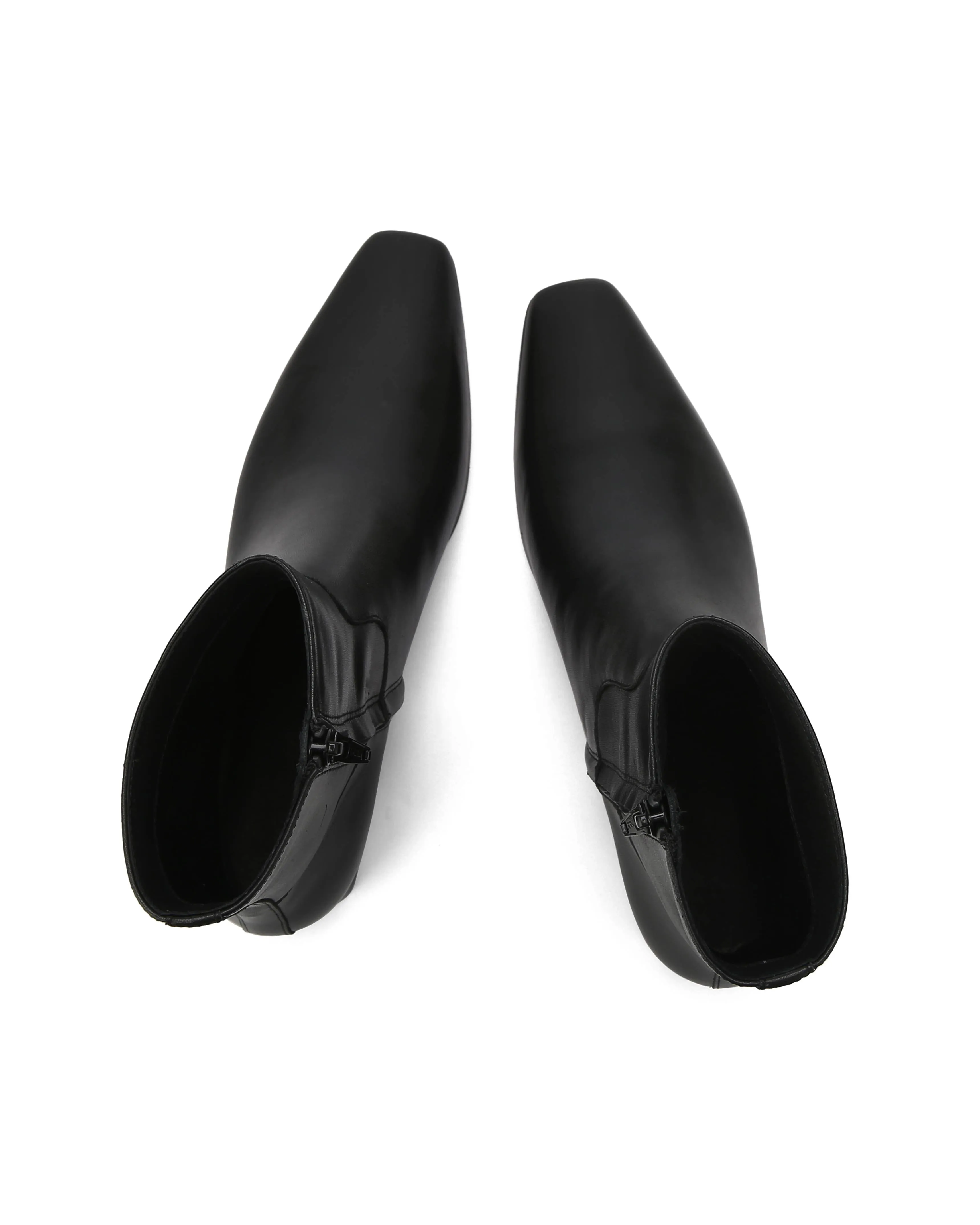 Cozy Lined Dusty Black Leather