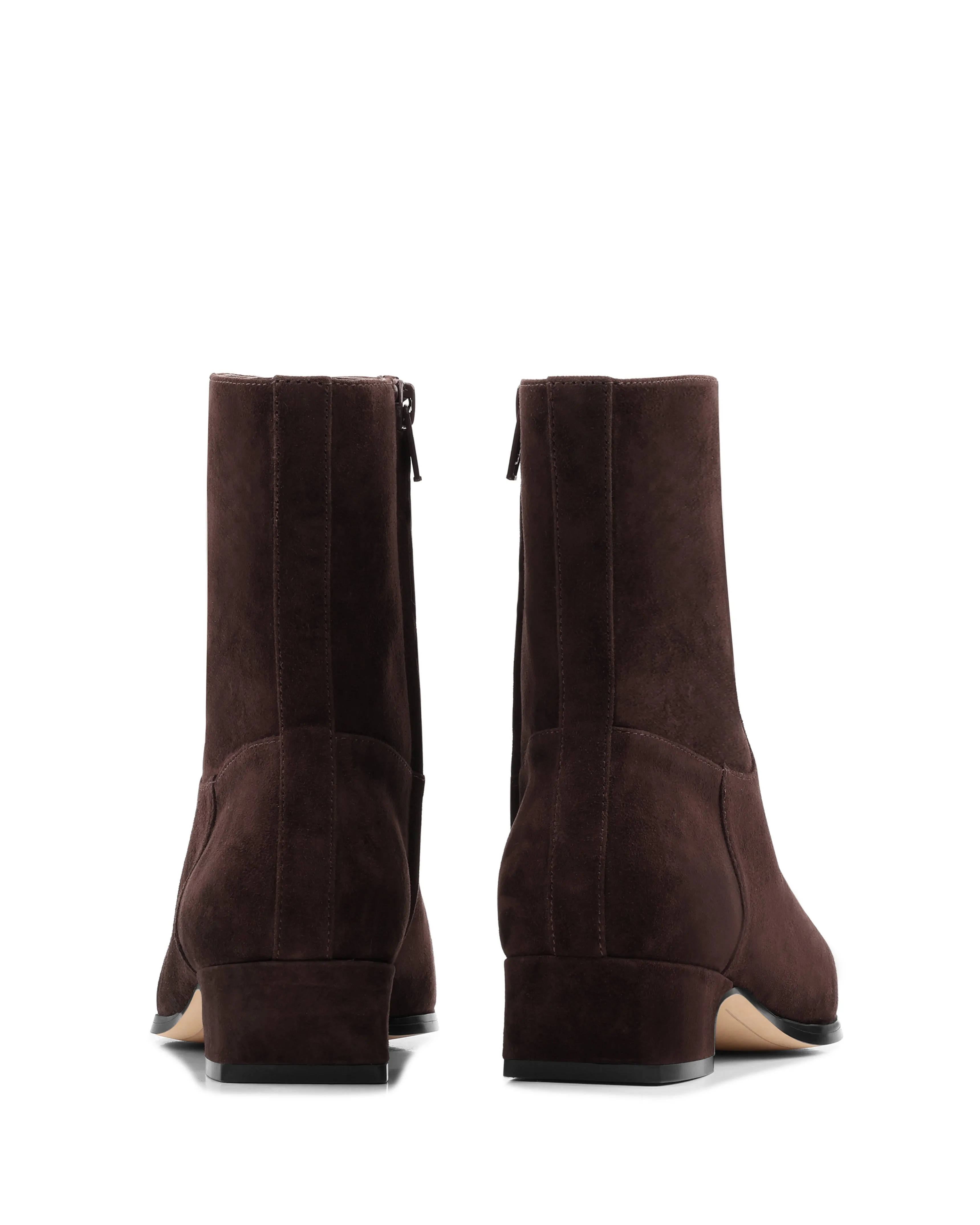 Comfort Lining All Day Wear Dusty Chocolate Suede