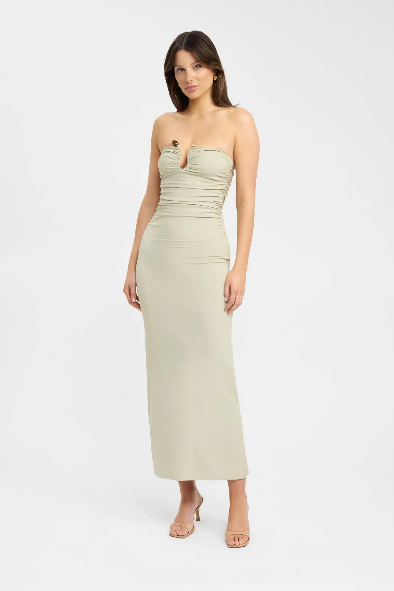 Love Glow Tayla Trim Maxi Dress