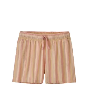 Core Flex Lightweight Shorts Patagonia Womens Island Hemp Baggies Shorts 3 inch Cali Stripe / Sunfade Pink