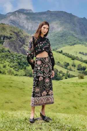 Marvelous Garden Knit Skirt Crisp Finish investment piece