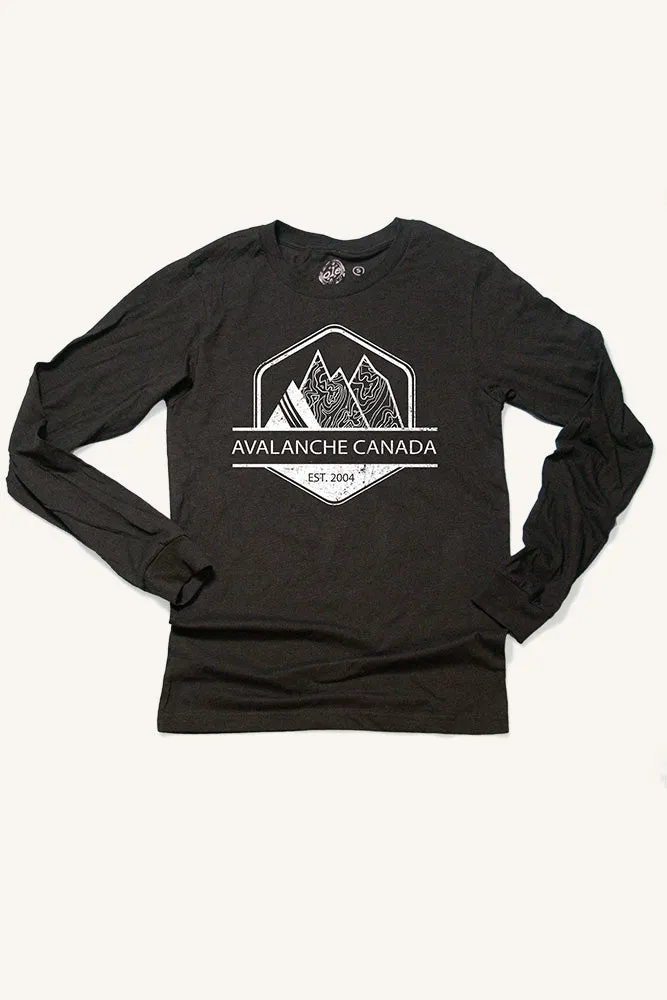 Quick Fit Comfort stain resistant coating Avalanche Canada Longsleeve Shirt (Unisex)