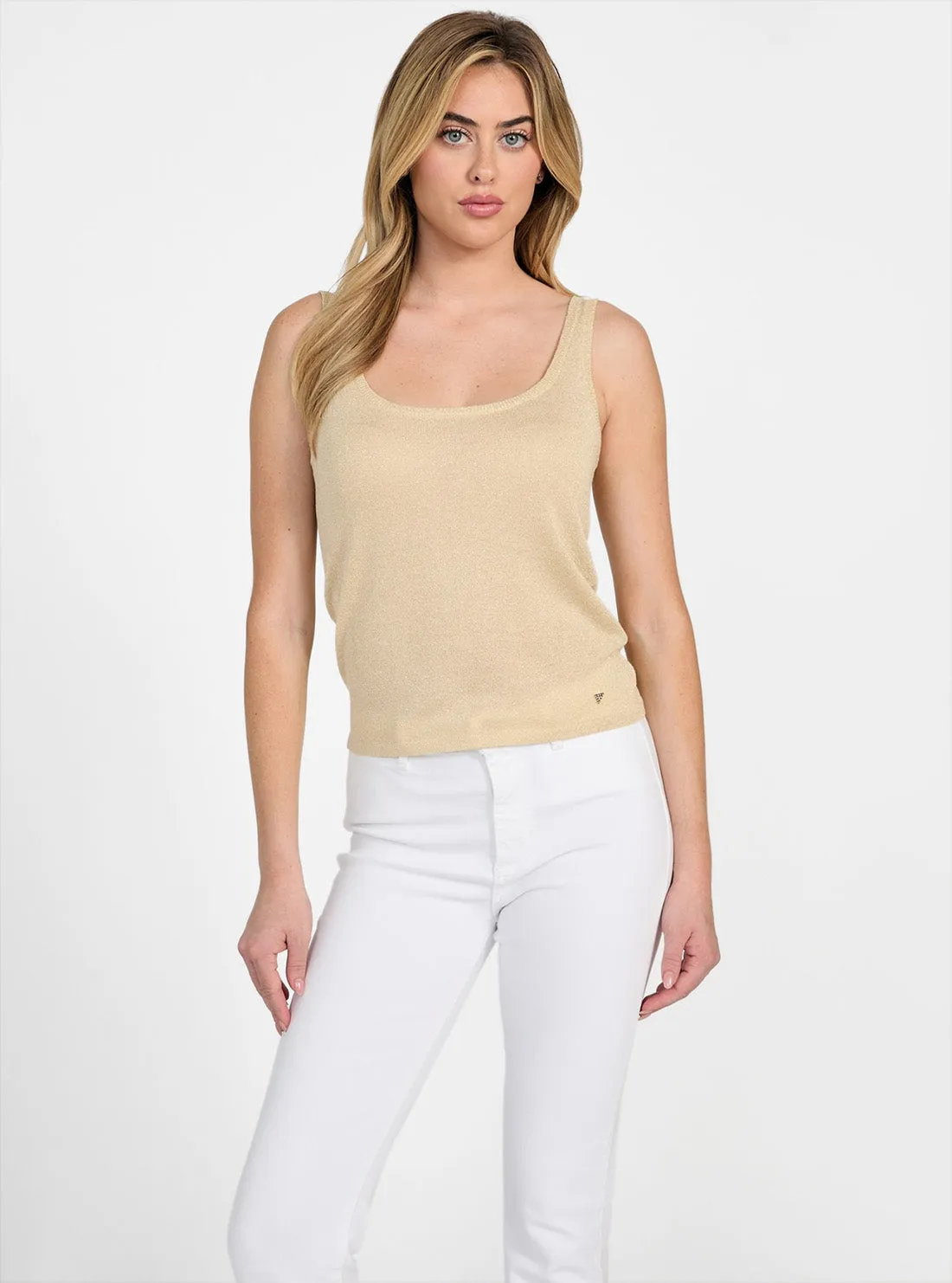 Eco Beige Nellie Sweater Top Effortless Wear