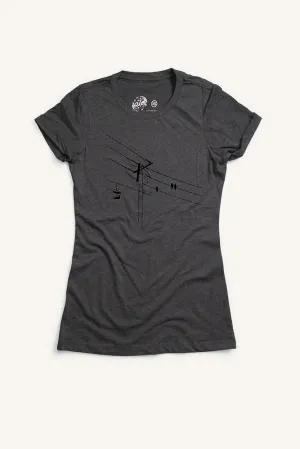 Skyline T-shirt (Womens) Urban Style Trend Slim fit clothing