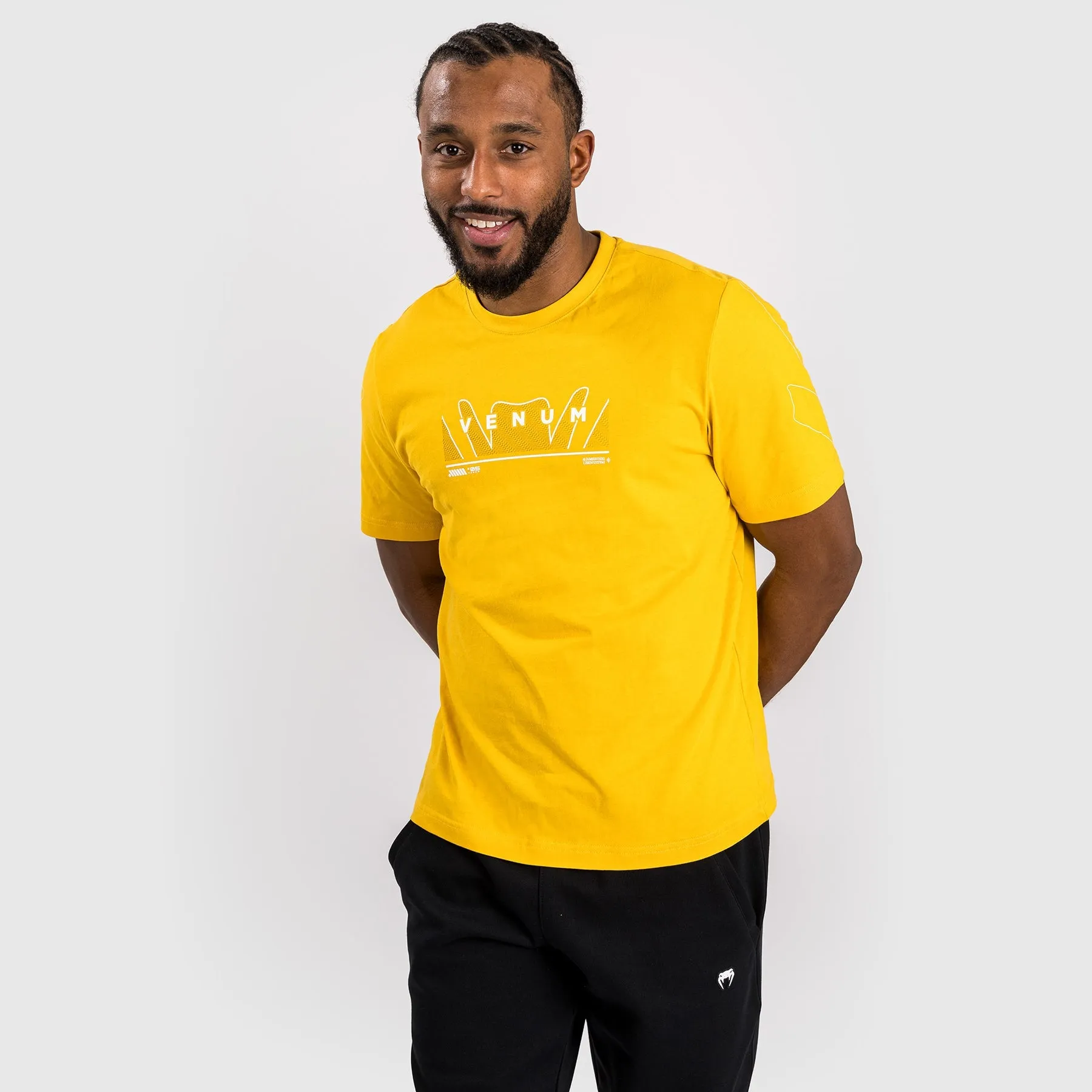 Venum Snake Print T-Shirt - Yellow perfect for all-day wear Smart Layering