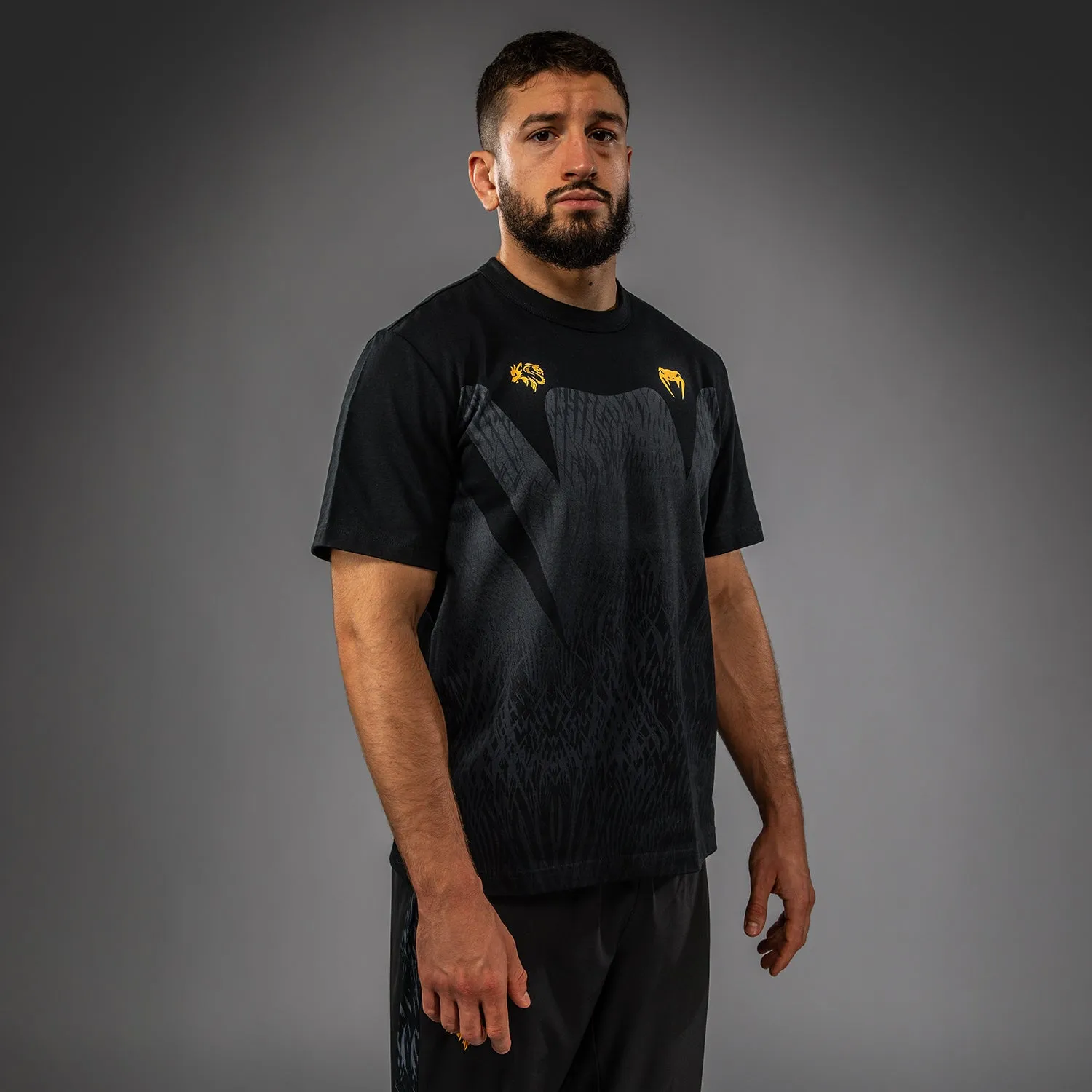 Venum x Chimaev T-Shirt - Black/Grey Quick Layer