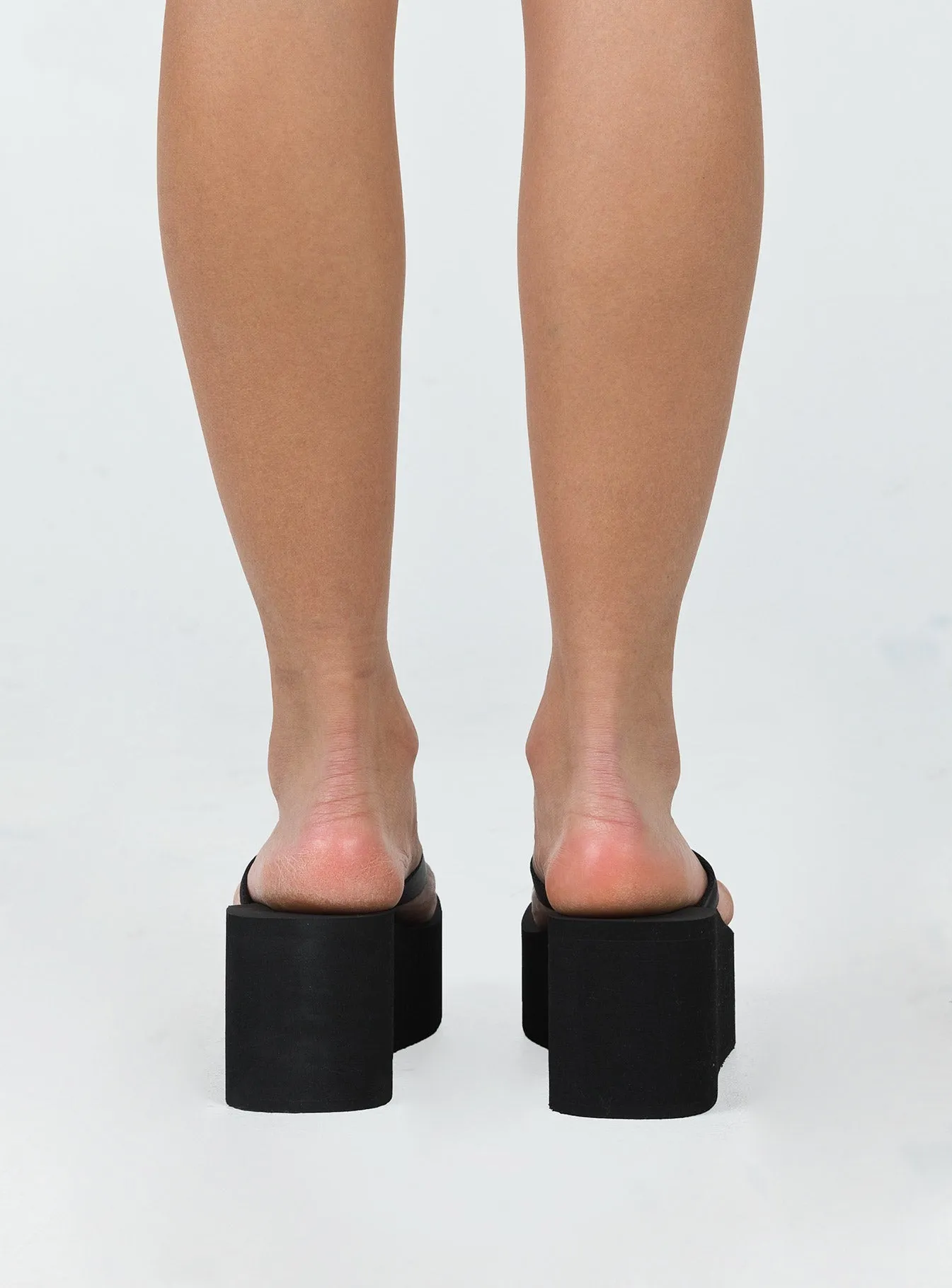 Heeled Evening Sandals Jacey Platform Sandals Black