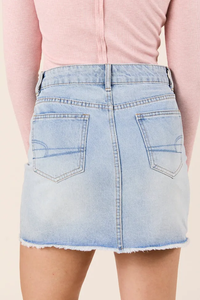 Ellie Rhinestone Mini Skirt Feminine Charm