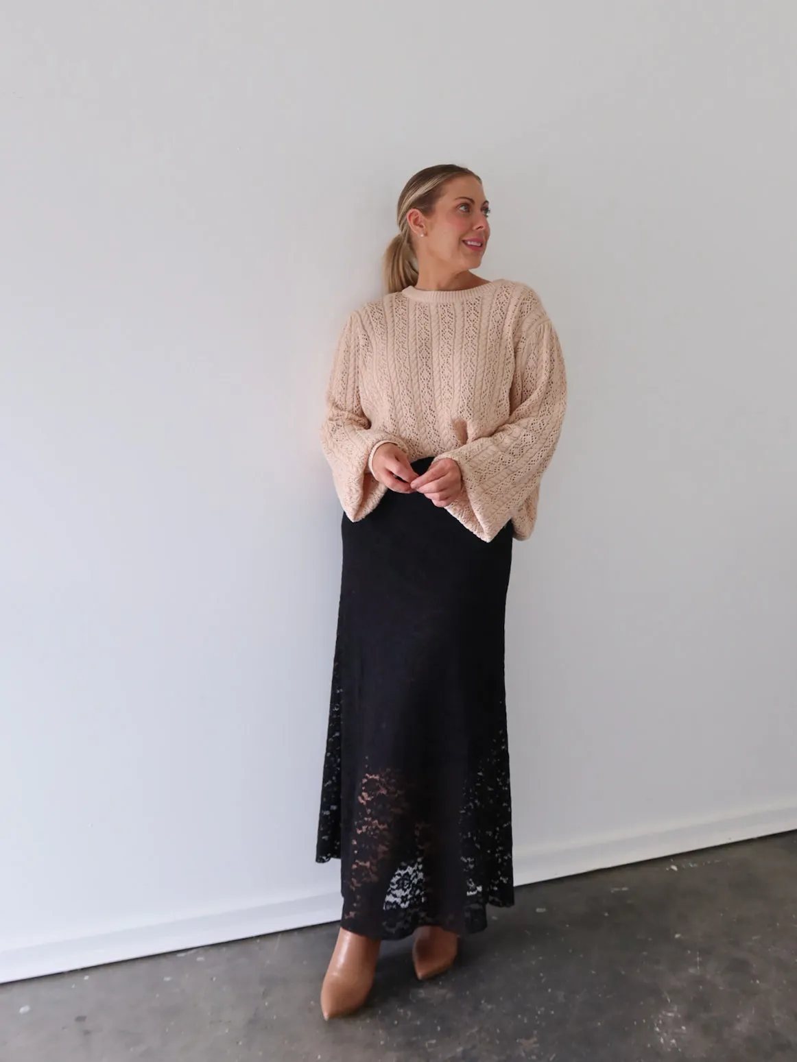 Designer Label Ellie Skirt - Black