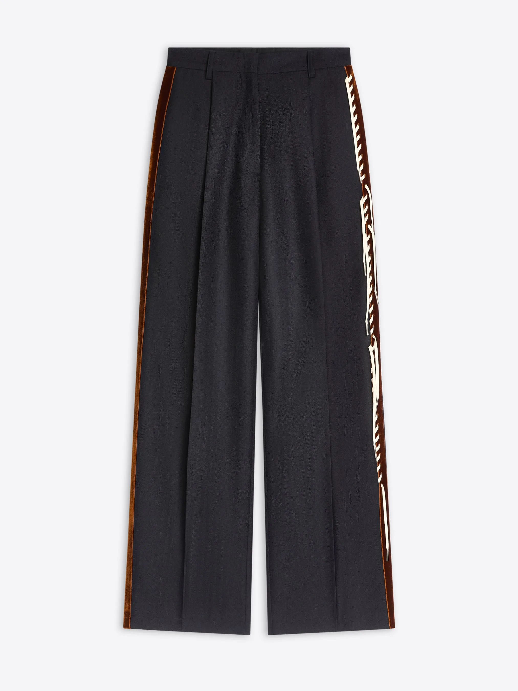 hypoallergenic Embellished tuxedo pants
