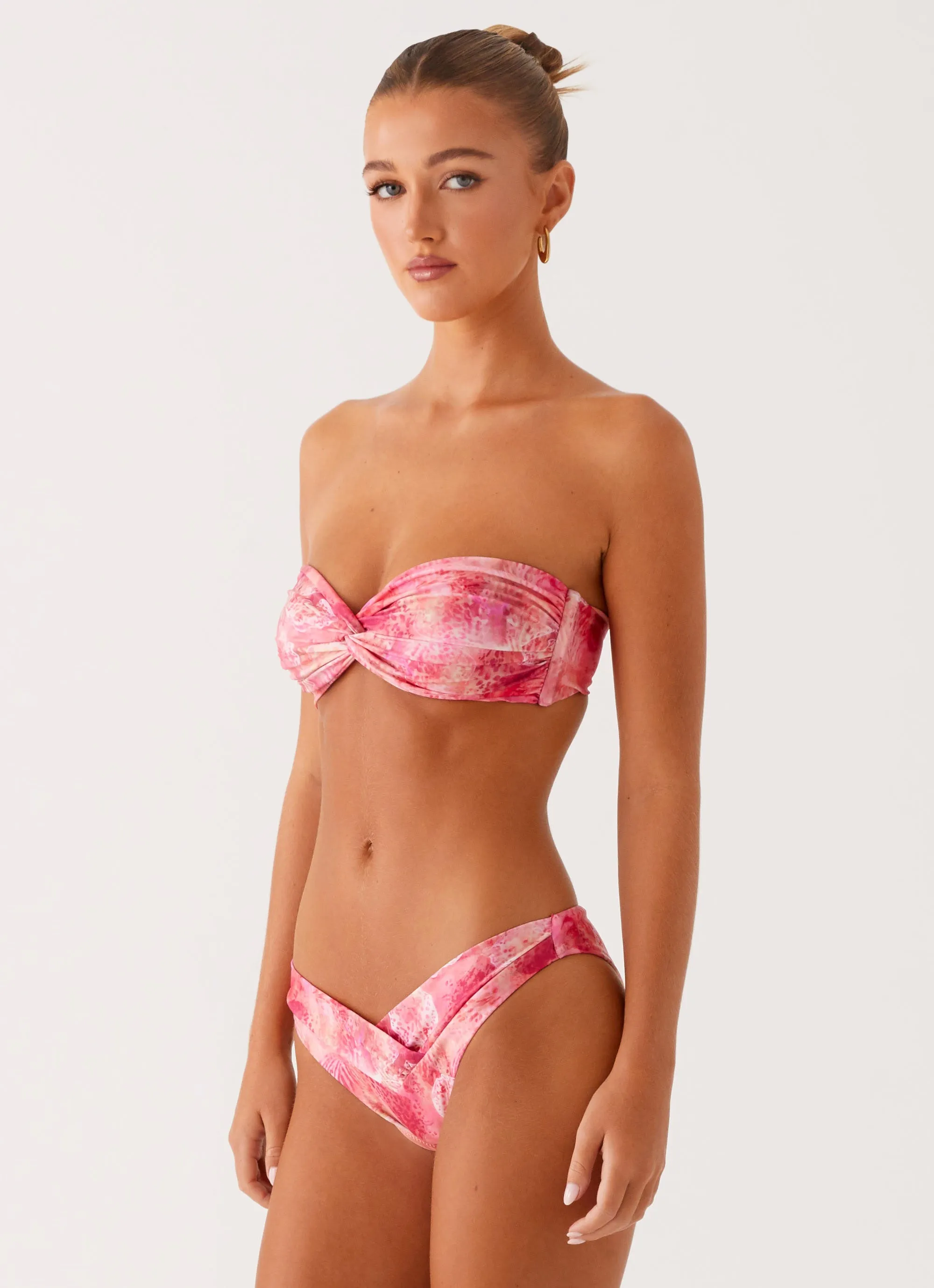 Delta Bikini Bottoms - Flamingo Fling High Elasticity