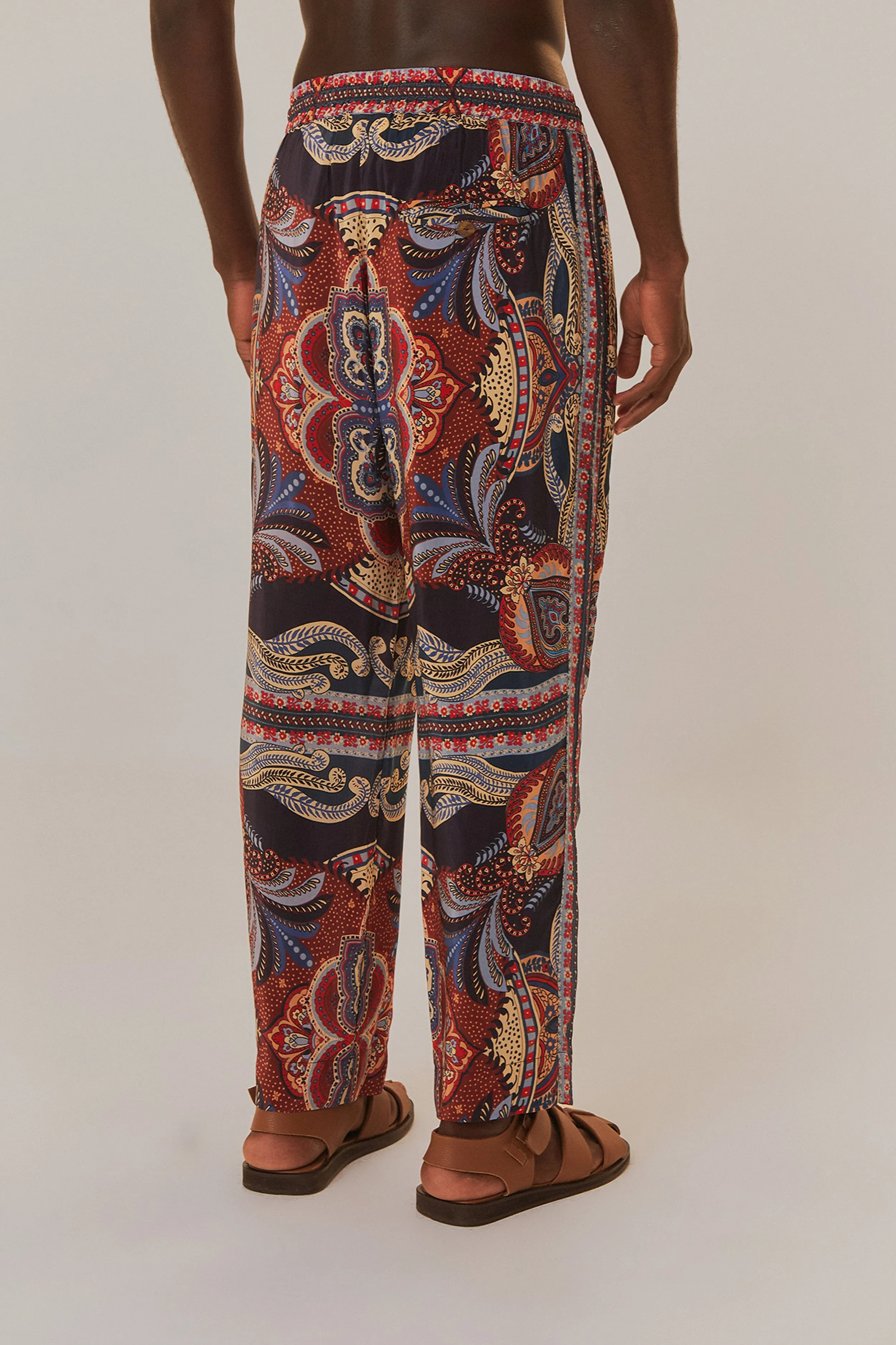 Energy Scarf Pants Slim Fit Design Warm Layer