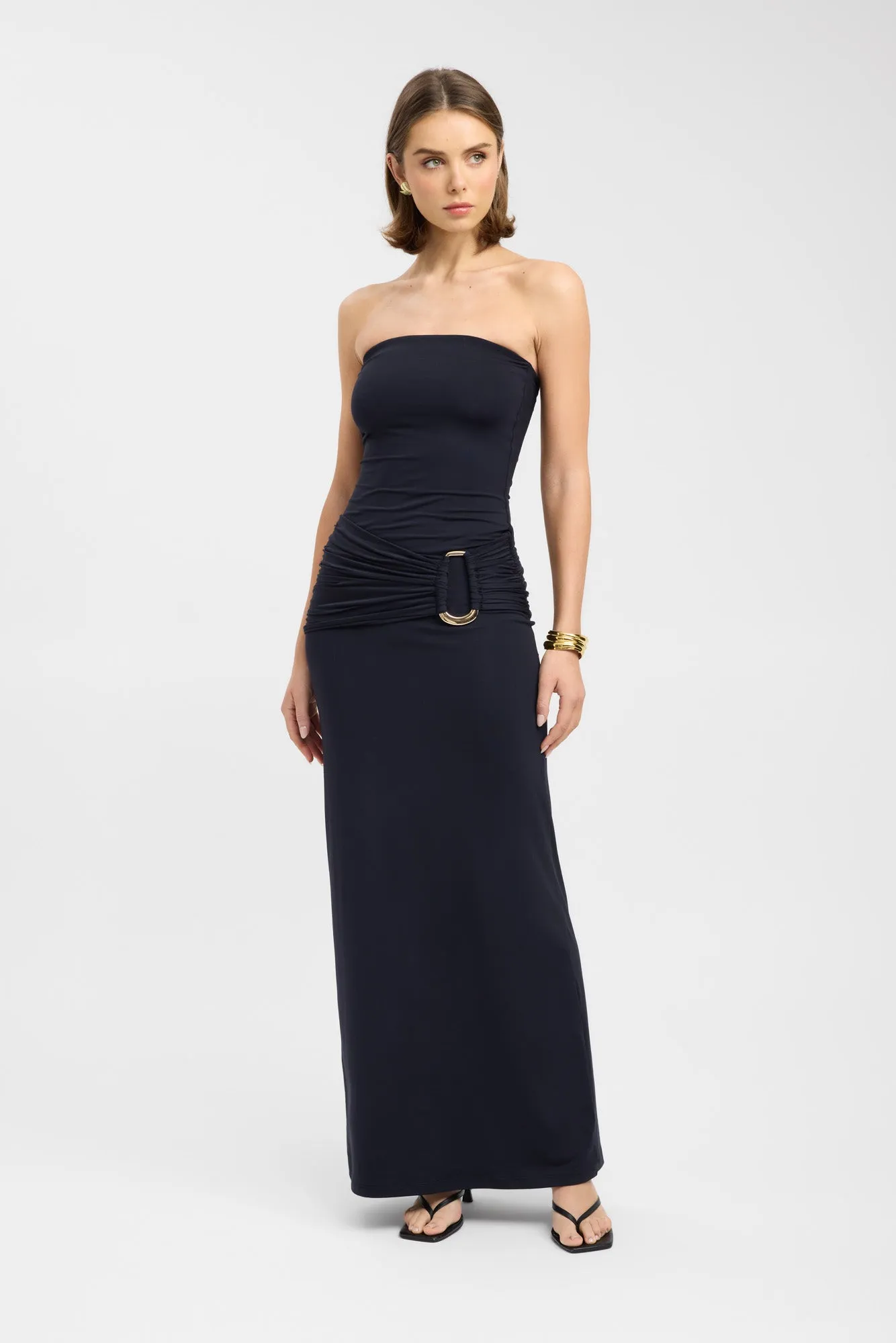 Torin Trim Maxi Dress Cool Finish