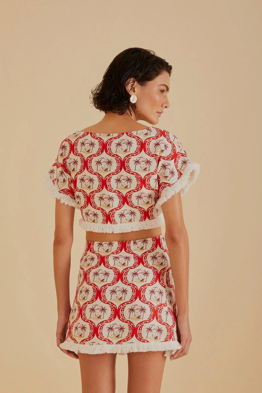 Summer Beach LENZING? ECOVERO? Euroflax? Mini Skirt Silk Touch Relaxed Mood