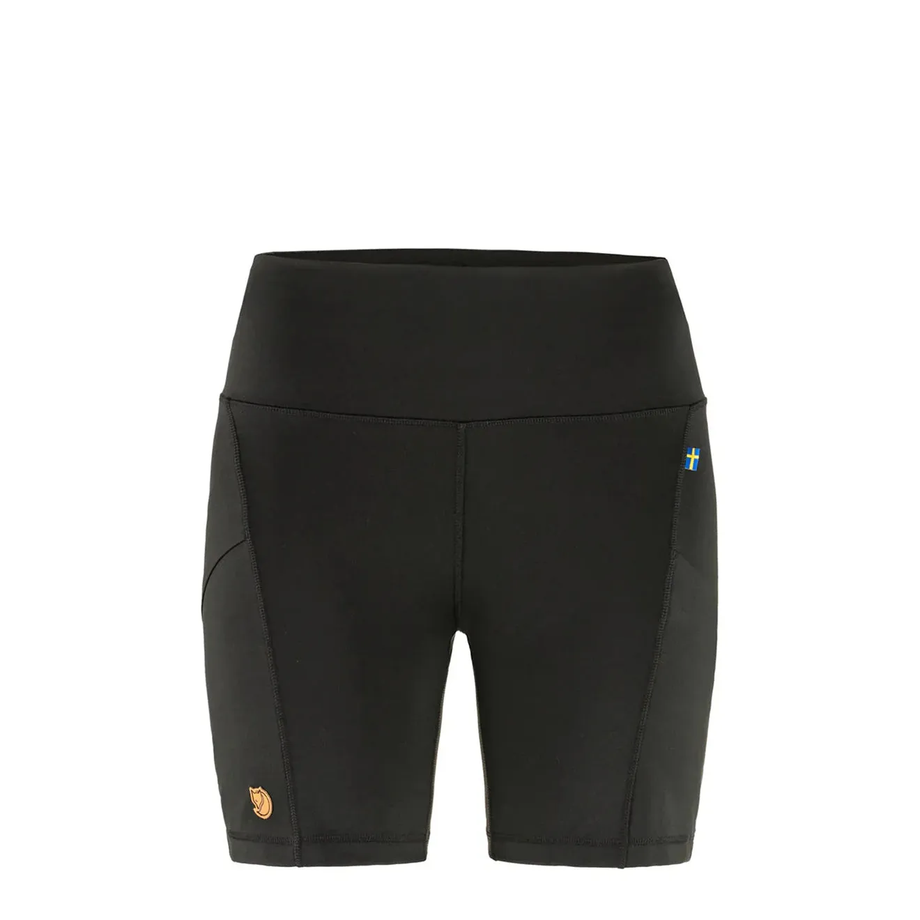 NonIrritatingTags Fjallraven Womens Abisko 6 Inch Shorts Tights Black