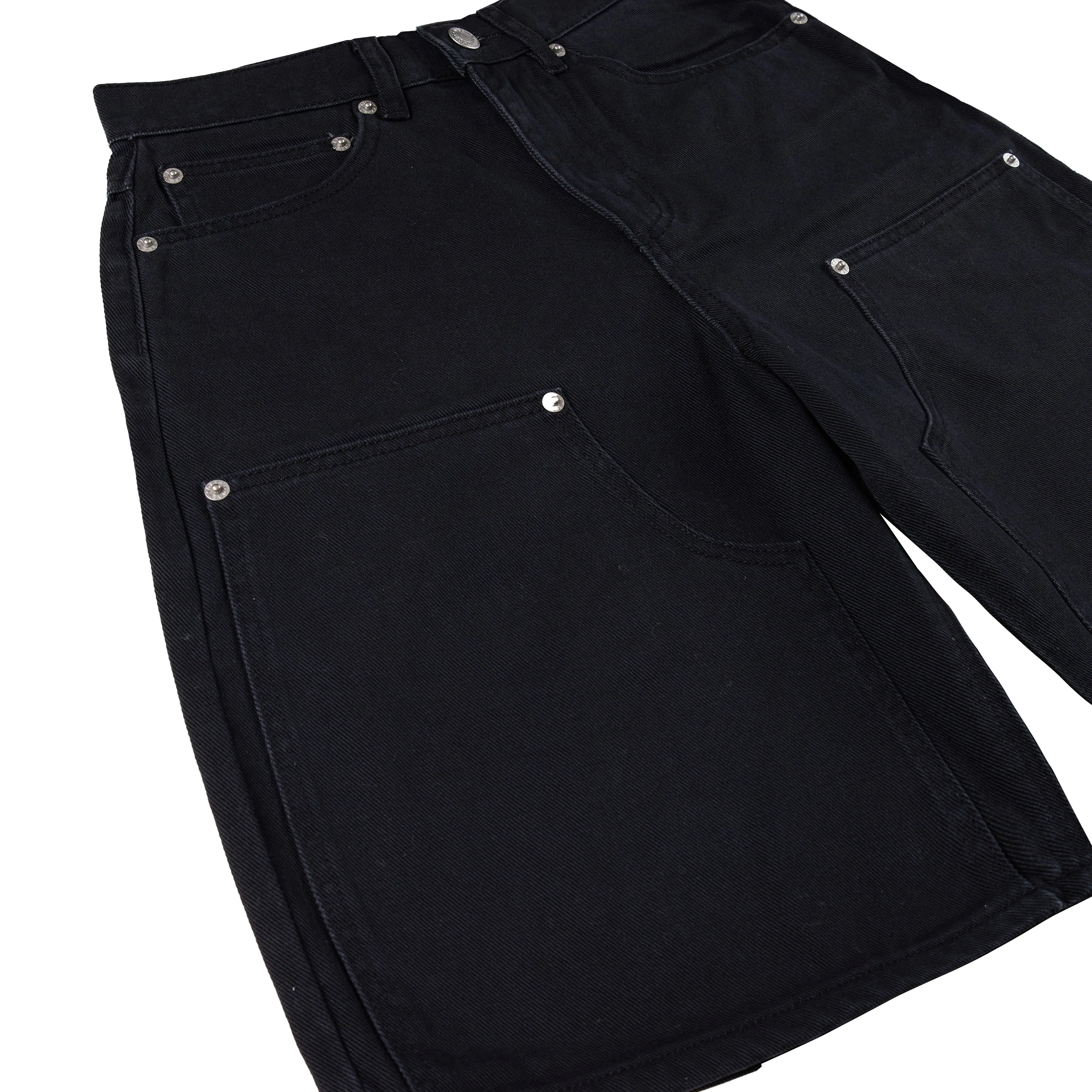 stain - resistant Obey Womens Shift Panel Short Digital Black Faded Wash