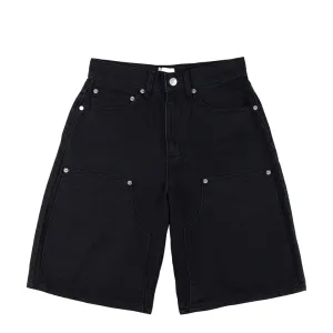 GussetDesign Obey Womens Shift Panel Short Digital Black Faded Wash