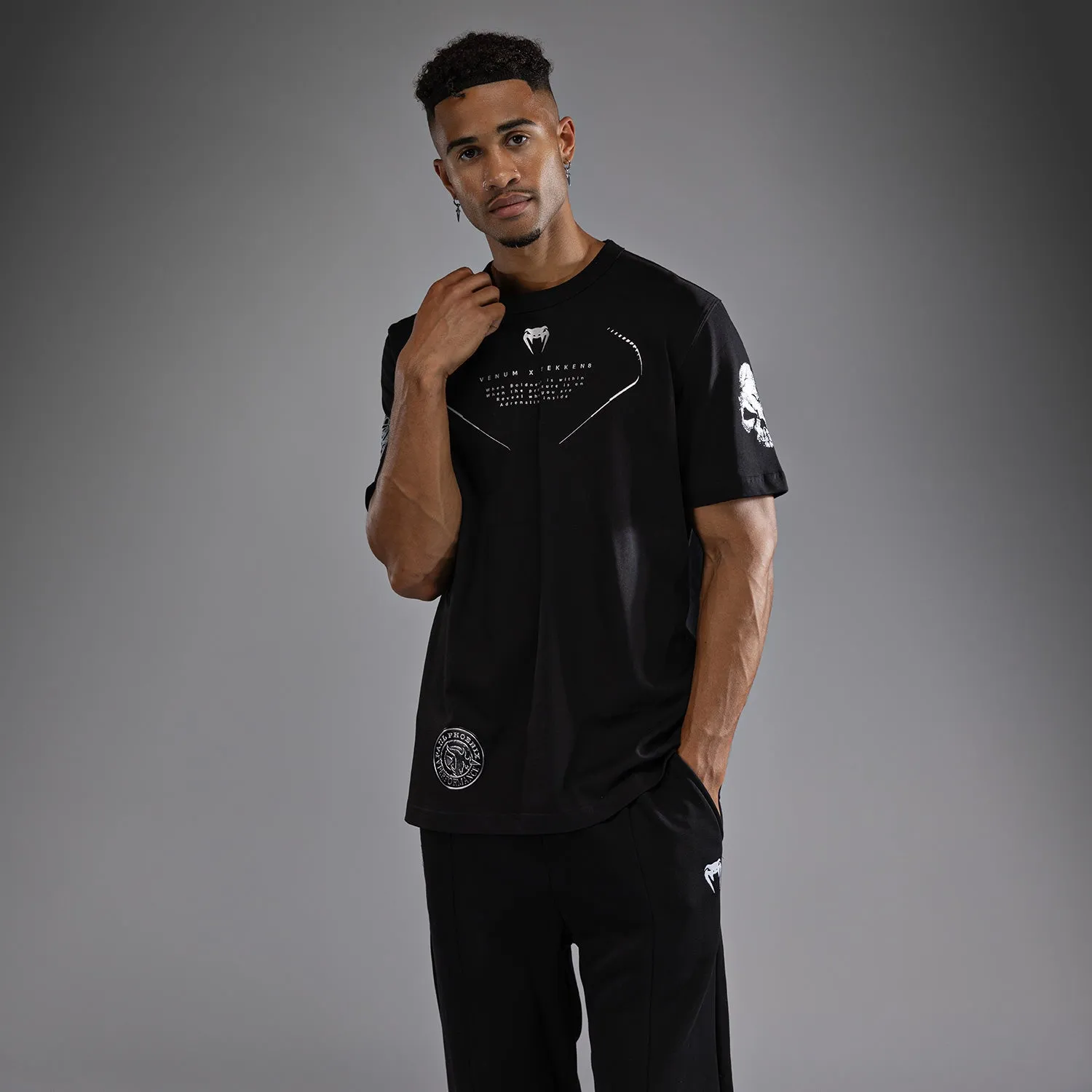 outdoor concert Venum x TEKKEN 8 - Paul Phoenix T-Shirt - Black