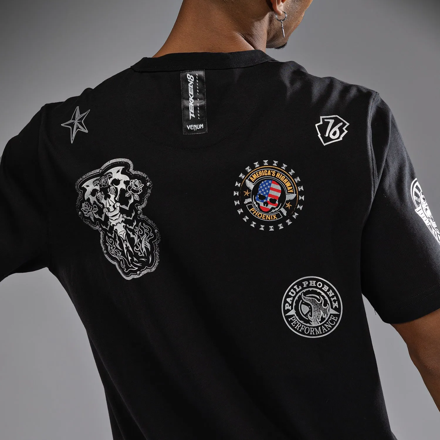 Venum x TEKKEN 8 - Paul Phoenix T-Shirt - Black Chic Vibes Chill Mode